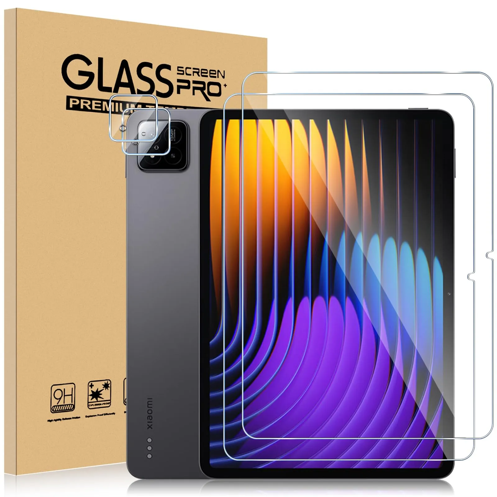 ELYCO Pellicola Protettiva in Vetro Temperato per Xiaomi Pad 7/7 Pro 11.2 Pollici - immagine 1
