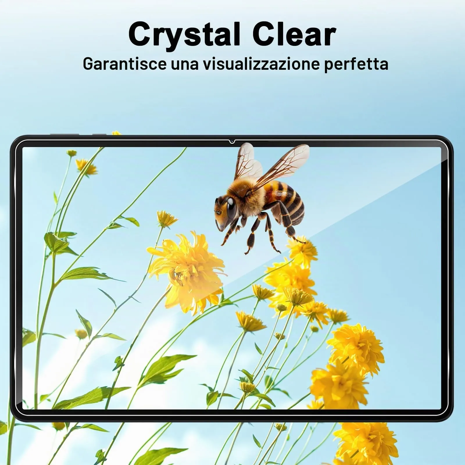 ELYCO Pellicola Protettiva in Vetro Temperato per Honor Pad 10, Pad 9 e Lenovo Idea Tab Plus 12.1 Pollici - immagine 7