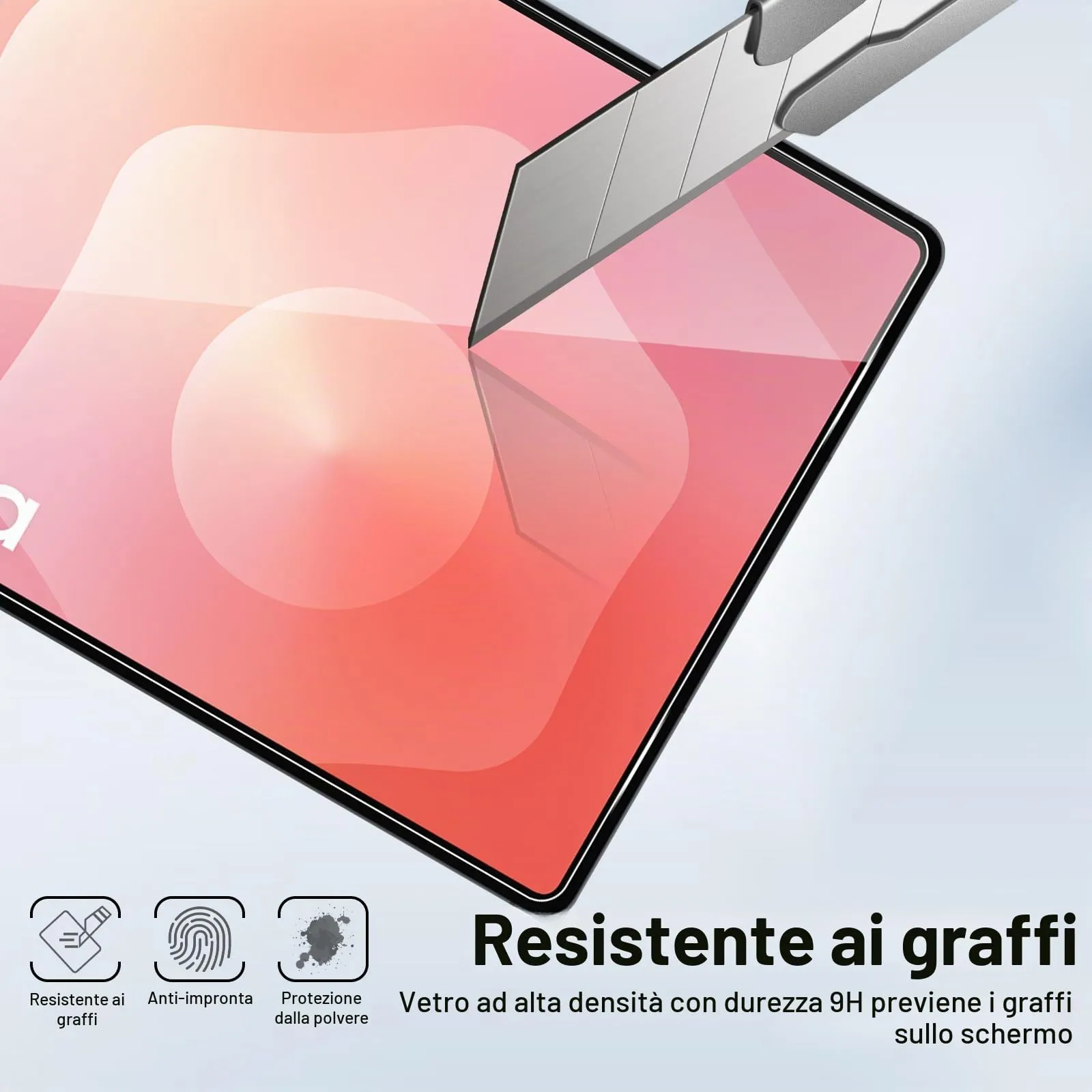 ELYCO Pellicola Protettiva in Vetro Temperato per Samsung Galaxy Tab S12 Ultra/S11 Ultra 14.6" - immagine 4