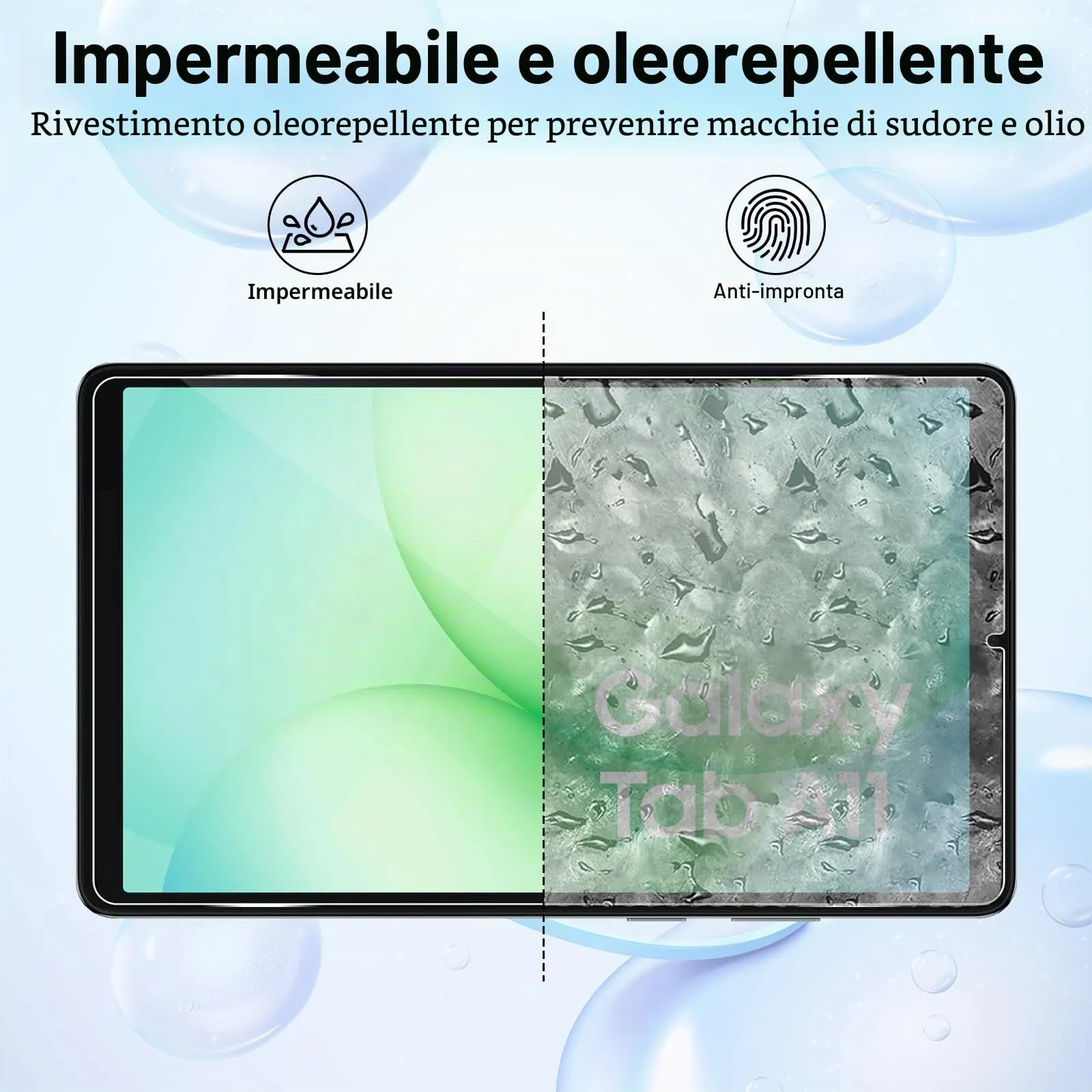 ELYCO Pellicola Protettiva in Vetro Temperato per Samsung Galaxy Tab A11 8.7 Pollici - immagine 3