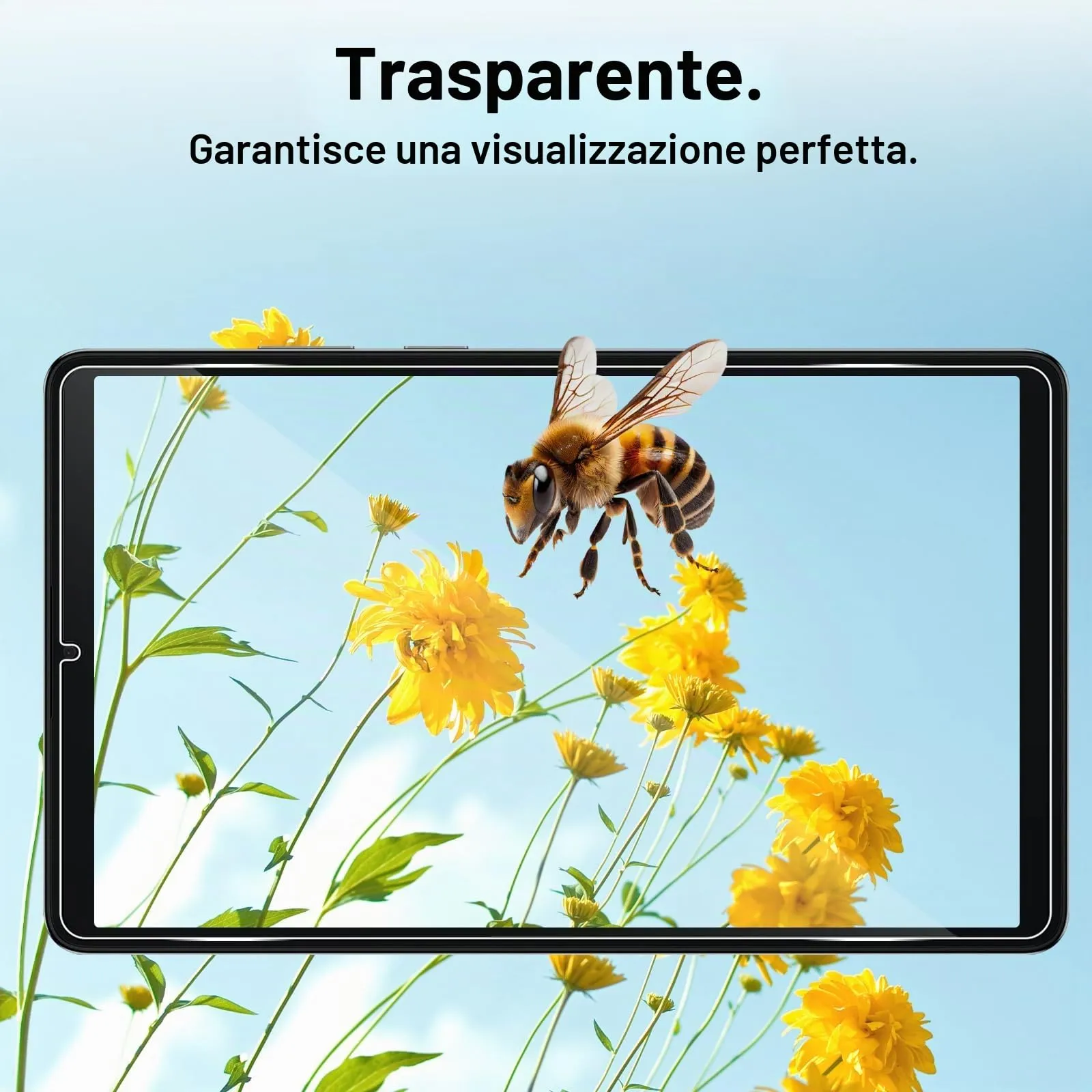 ELYCO Pellicola Protettiva in Vetro Temperato per Samsung Galaxy Tab A11 8.7 Pollici - immagine 6
