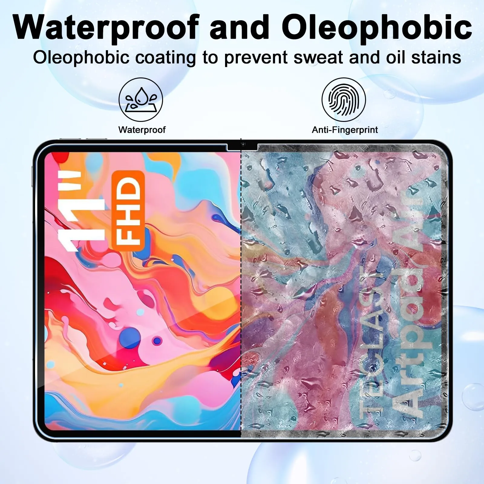 ELYCO Pellicola Protettiva in Vetro Temperato per TECLAST ArtPad Air 11 Pollici - immagine 3