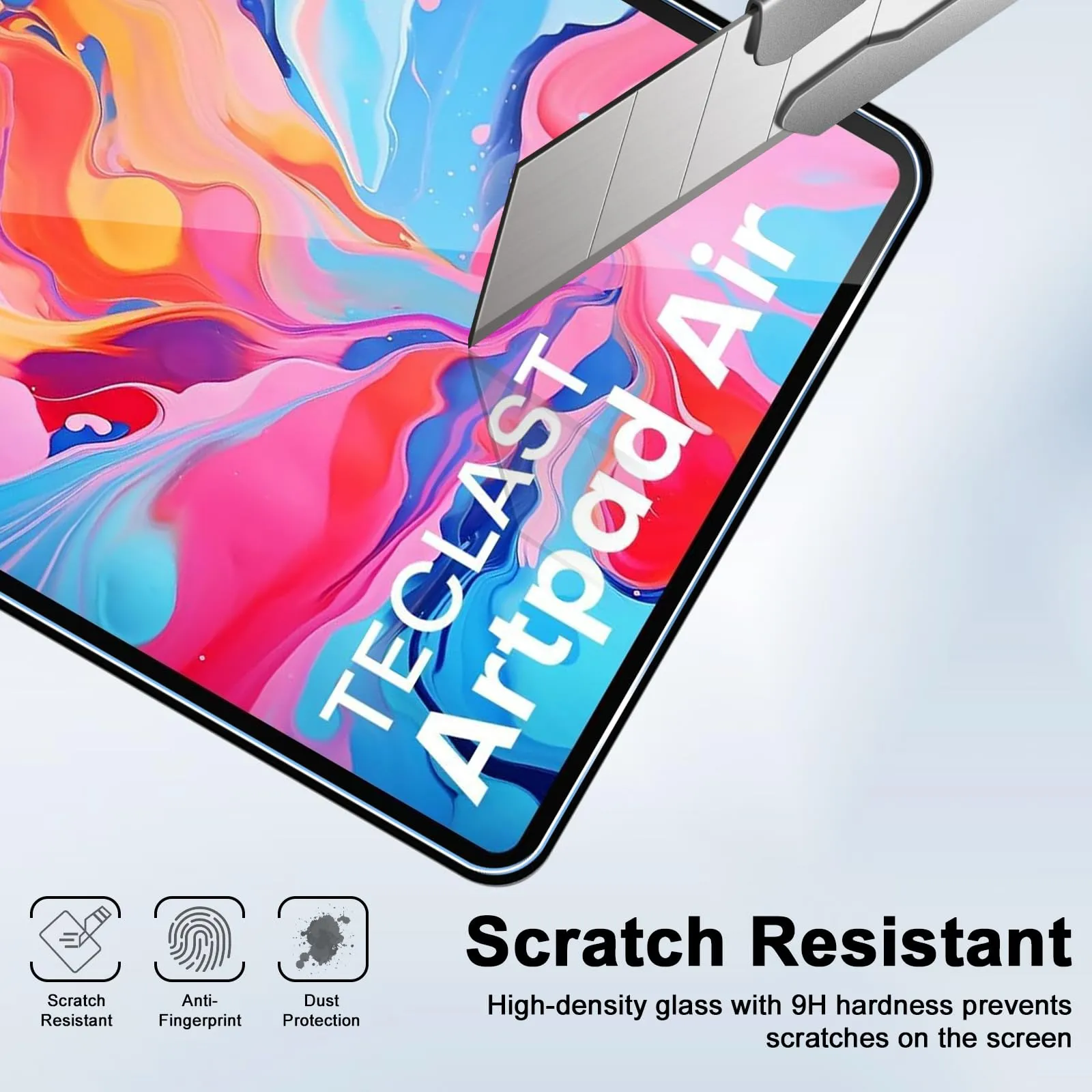 ELYCO Pellicola Protettiva in Vetro Temperato per TECLAST ArtPad Air 11 Pollici - immagine 4