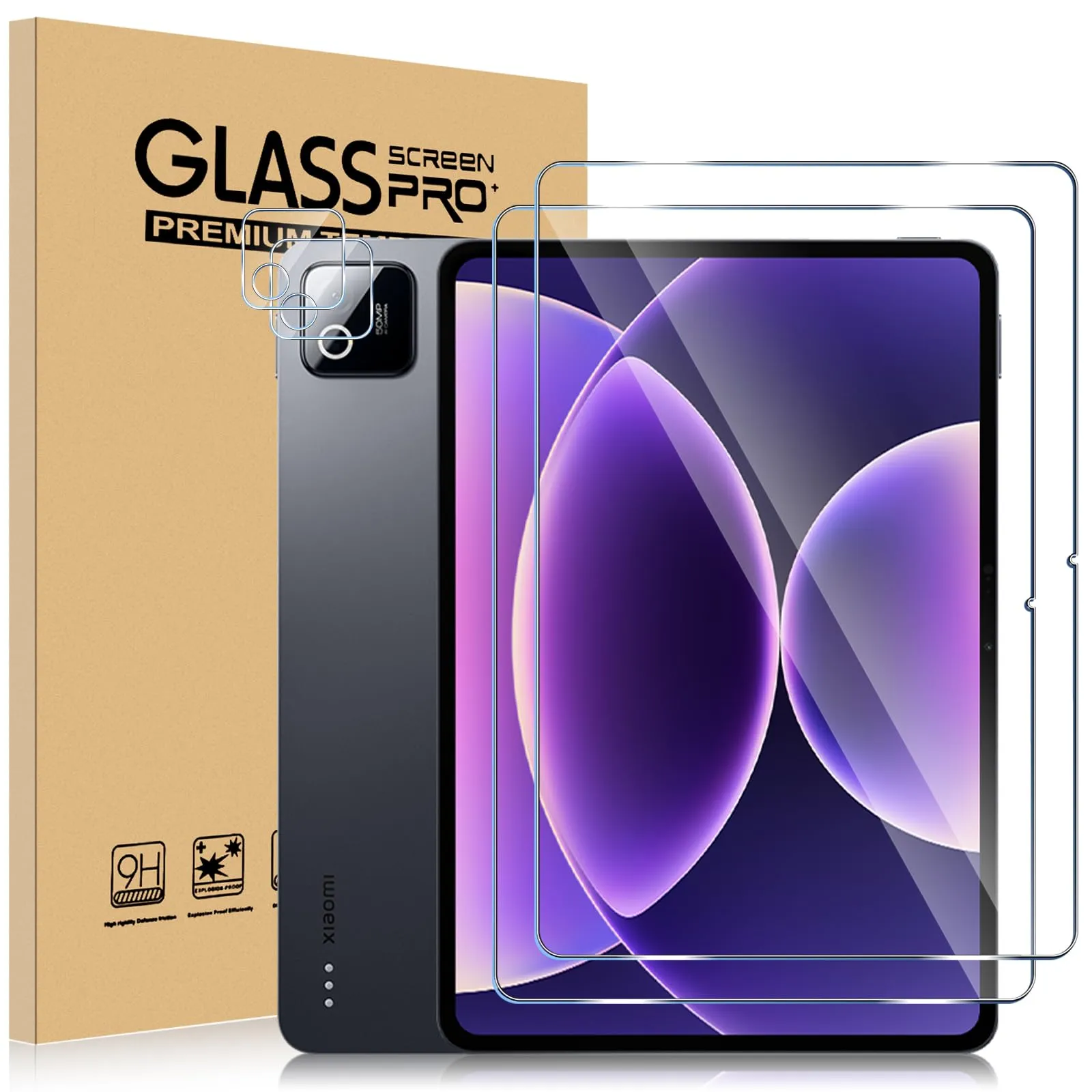 ELYCO Pellicola Protettiva in Vetro Temperato per Xiaomi Pad 8/8 Pro 11.2 Pollici - immagine 1