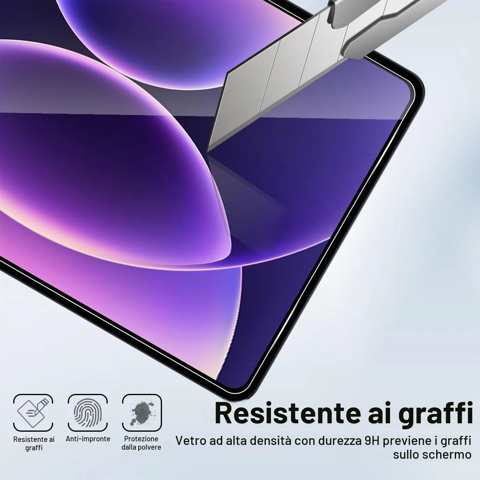 ELYCO Pellicola Protettiva in Vetro Temperato per Xiaomi Pad 8/8 Pro 11.2 Pollici - immagine 4