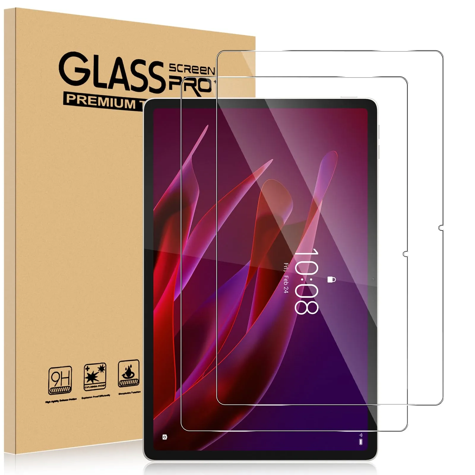 ELYCO Pellicola Protettiva in Vetro Temperato per Lenovo Yoga Tab 11.1 Pollici - immagine 1