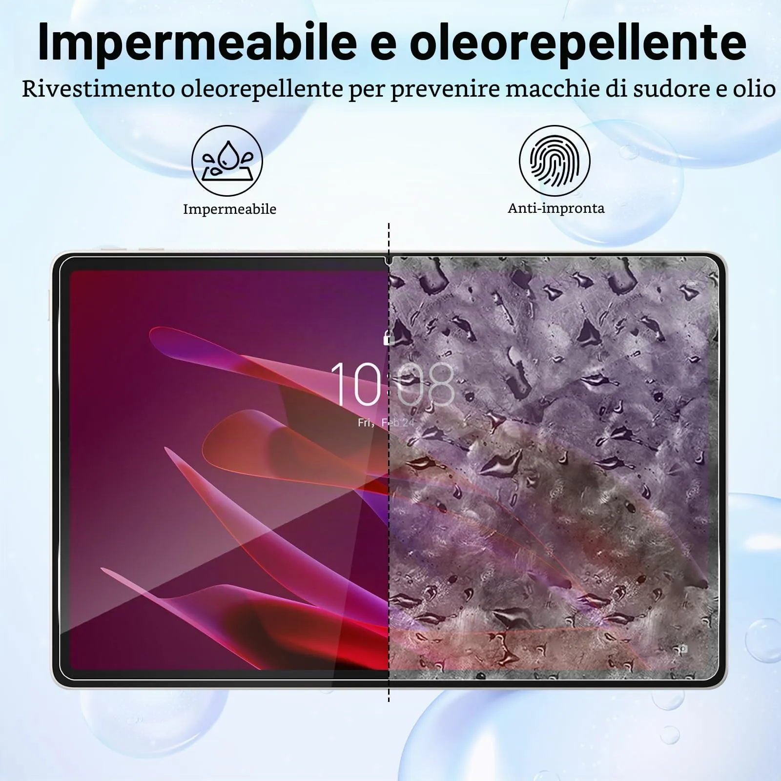 ELYCO Pellicola Protettiva in Vetro Temperato per Lenovo Yoga Tab 11.1 Pollici - immagine 3