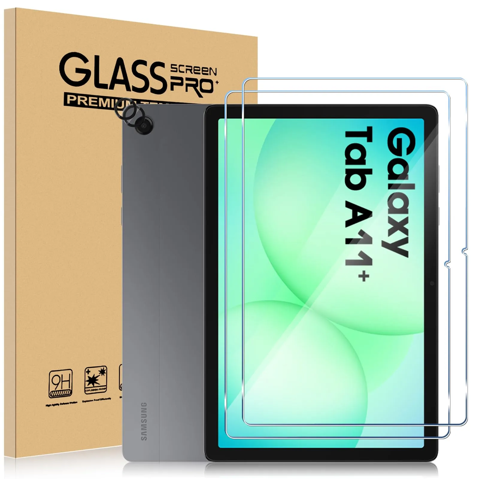 ELYCO Pellicola Protettiva in Vetro Temperato per Samsung Galaxy Tab A11 Plus 11 Pollici - immagine 1