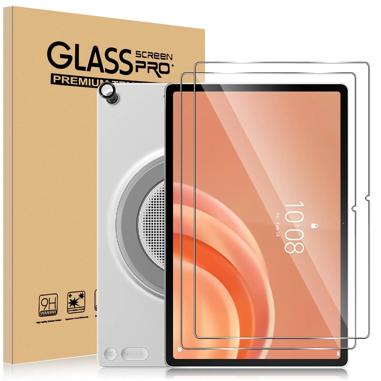 ELYCO Pellicola Protettiva in Vetro Temperato per Lenovo Tab Plus Gen 2 12.1 Pollici - immagine 1