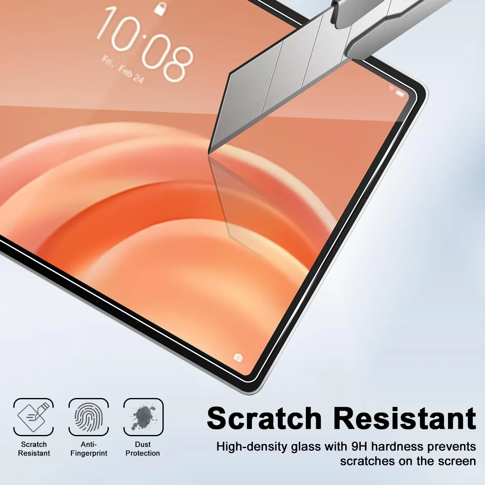 ELYCO Pellicola Protettiva in Vetro Temperato per Lenovo Tab Plus Gen 2 12.1 Pollici - immagine 4