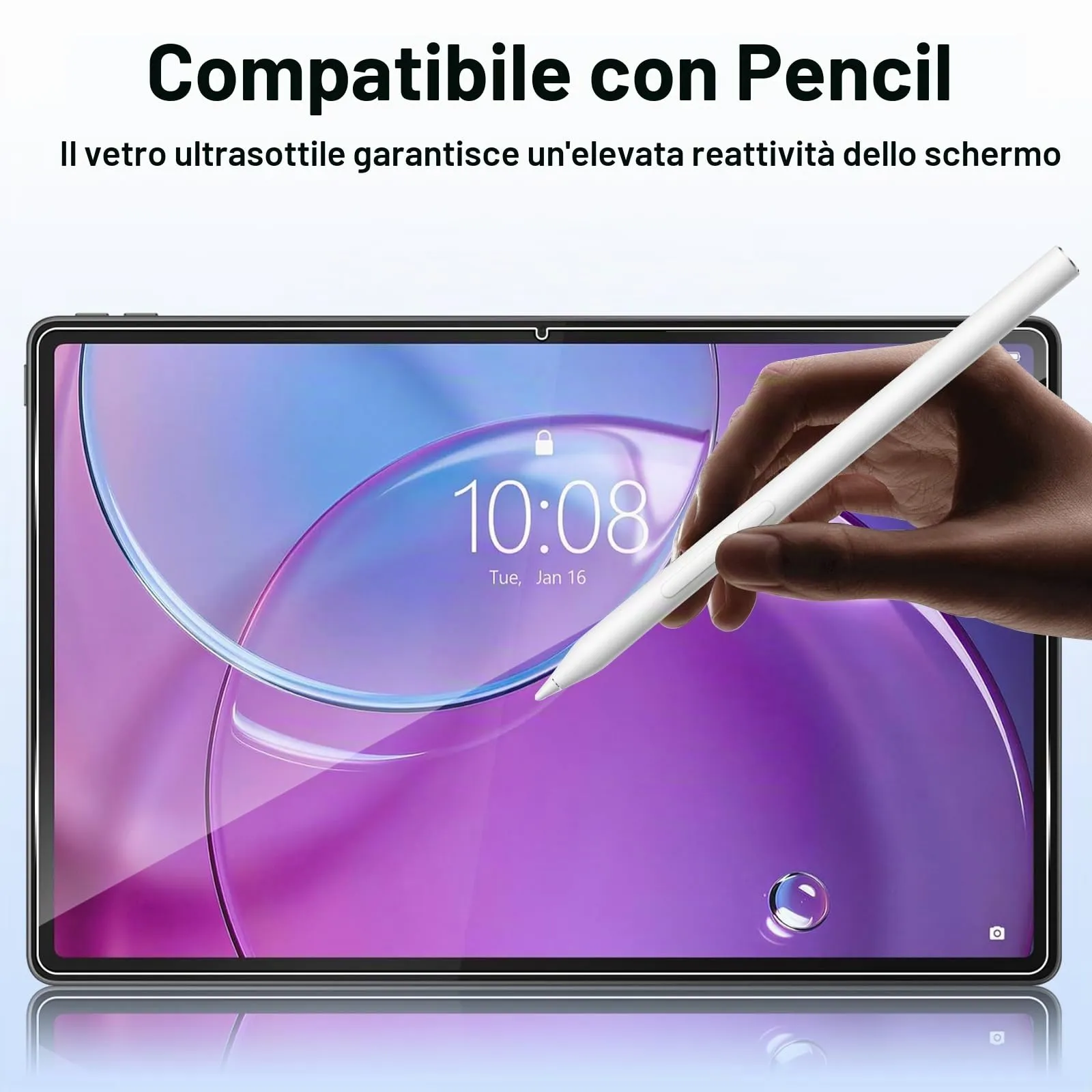 ELYCO Pellicola Protettiva in Vetro Temperato per Lenovo Idea Tab Pro Gen 2 13 Pollici - immagine 5