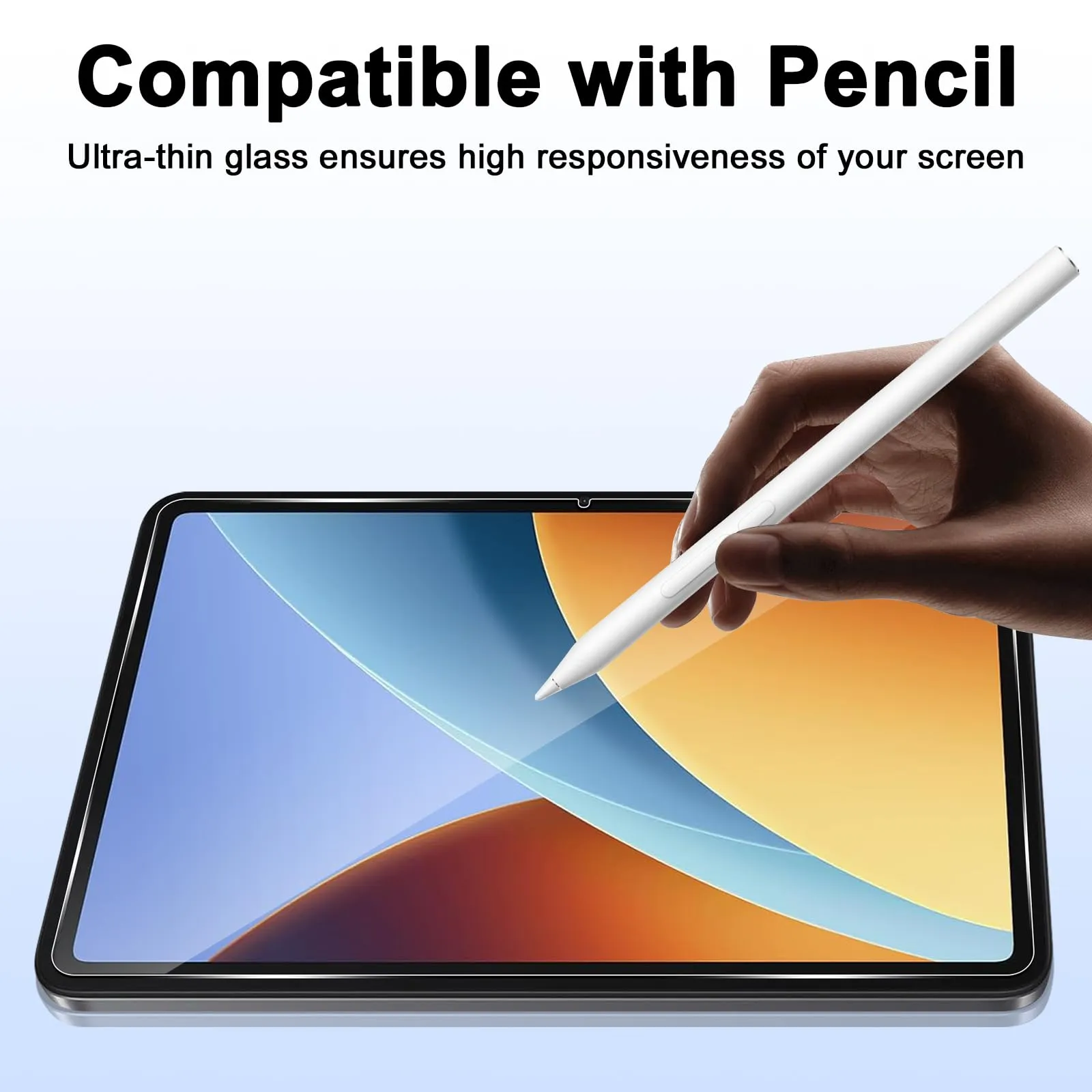 ELYCO Pellicola Protettiva in Vetro Temperato per Xiaomi Redmi Pad 2 9.7 Pollici - immagine 5