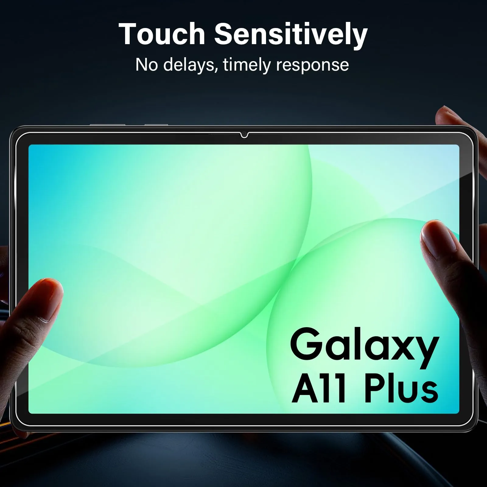 ELYCO Pellicola Protettiva in Vetro Temperato per Samsung Galaxy Tab A11 Plus / A9 Plus 11" - immagine 6