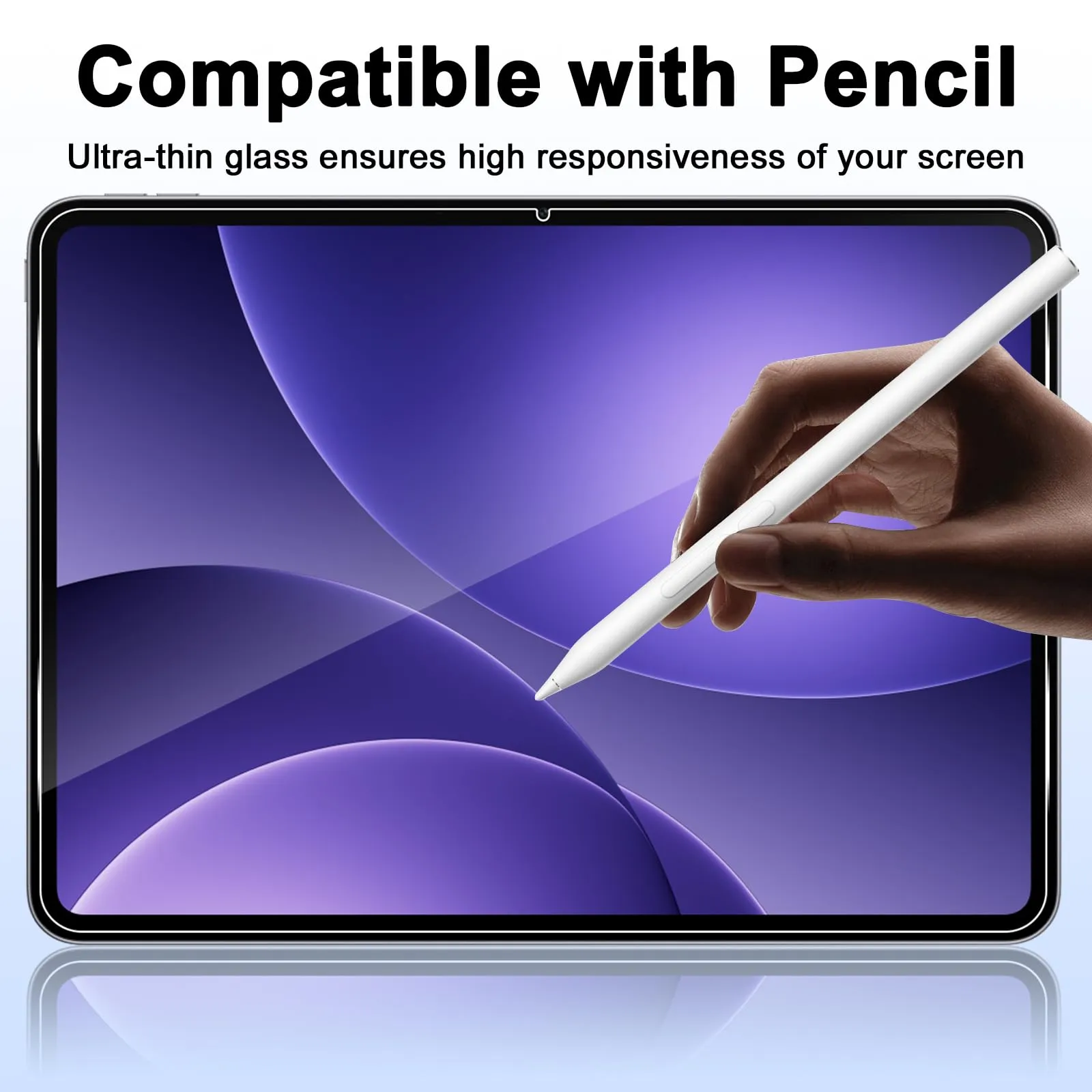 ELYCO Pellicola Protettiva in Vetro Temperato per OPPO Pad 5 / OnePlus Pad Go 2 12.1 Pollici - immagine 5