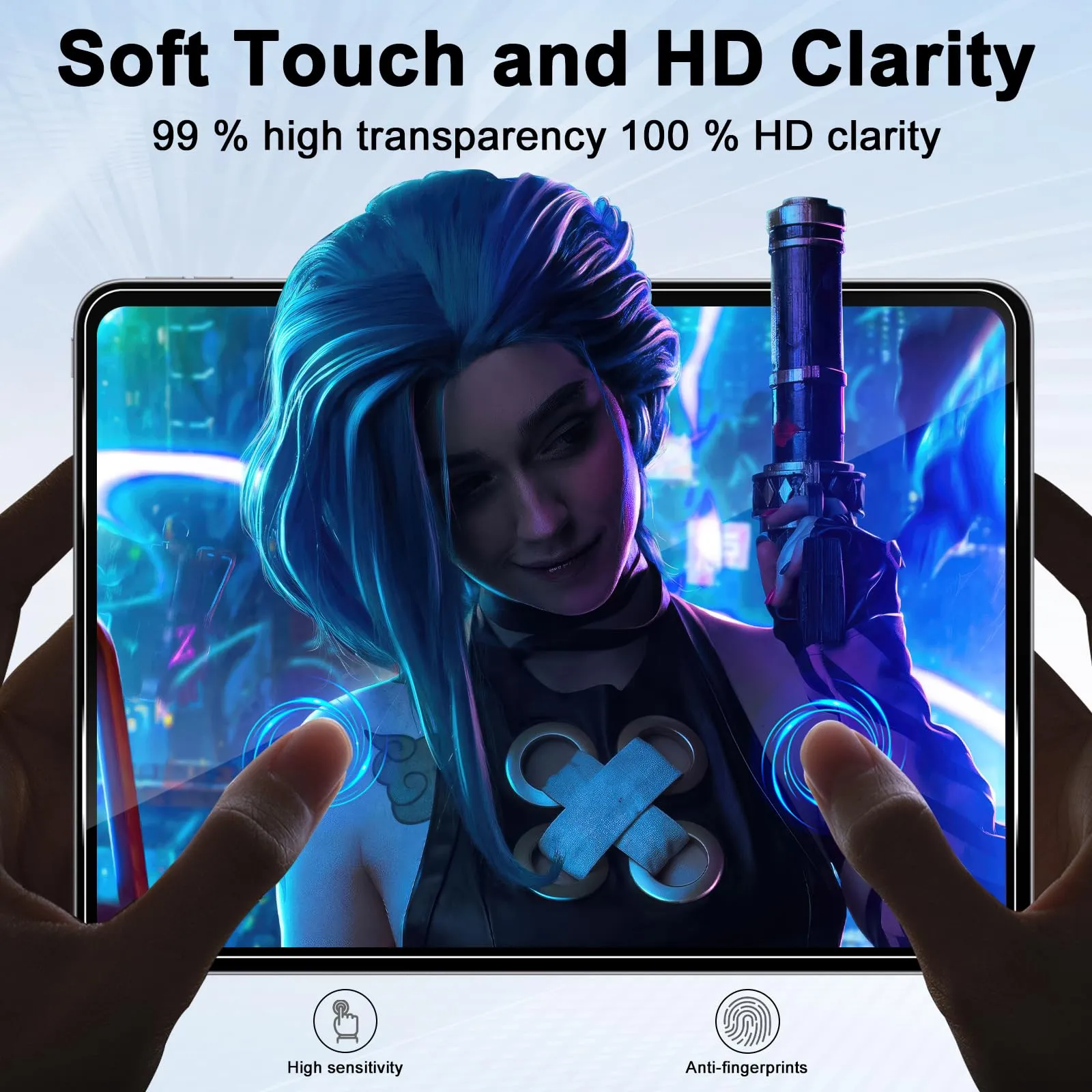ELYCO Pellicola Protettiva in Vetro Temperato per OPPO Pad 5 / OnePlus Pad Go 2 12.1 Pollici - immagine 6