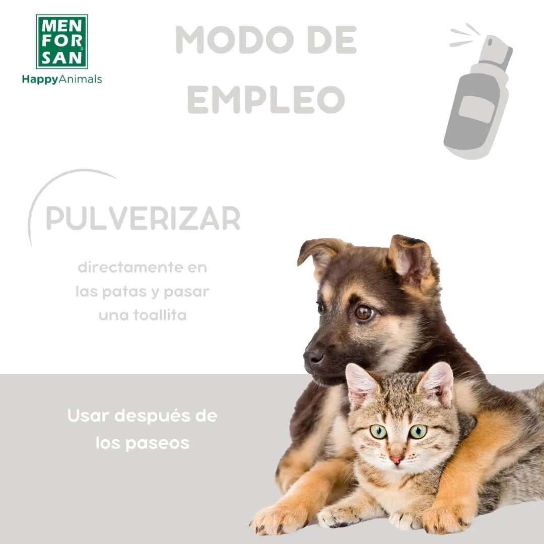 Menforsan Detergente per Zampe e Cuscinetti per Cani con Aloe Vera, 125 ml - immagine 5