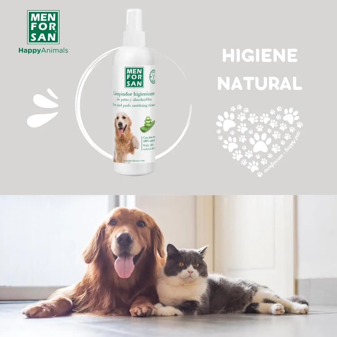 Menforsan Detergente per Zampe e Cuscinetti per Cani con Aloe Vera, 125 ml - immagine 6