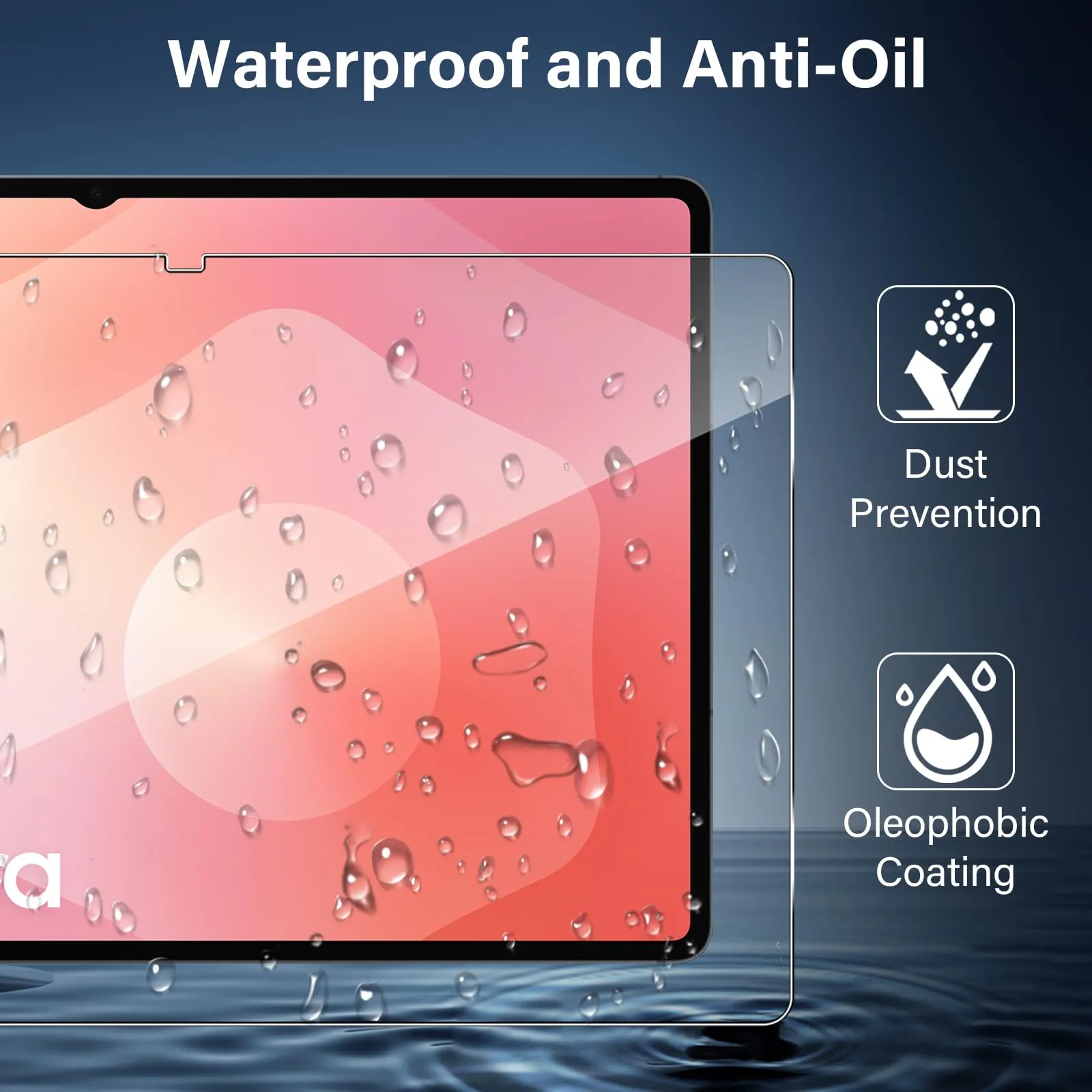 ELYCO Pellicola Protettiva in Vetro Temperato per Samsung Galaxy Tab S12 Ultra/S11 Ultra 14.6" - immagine 4