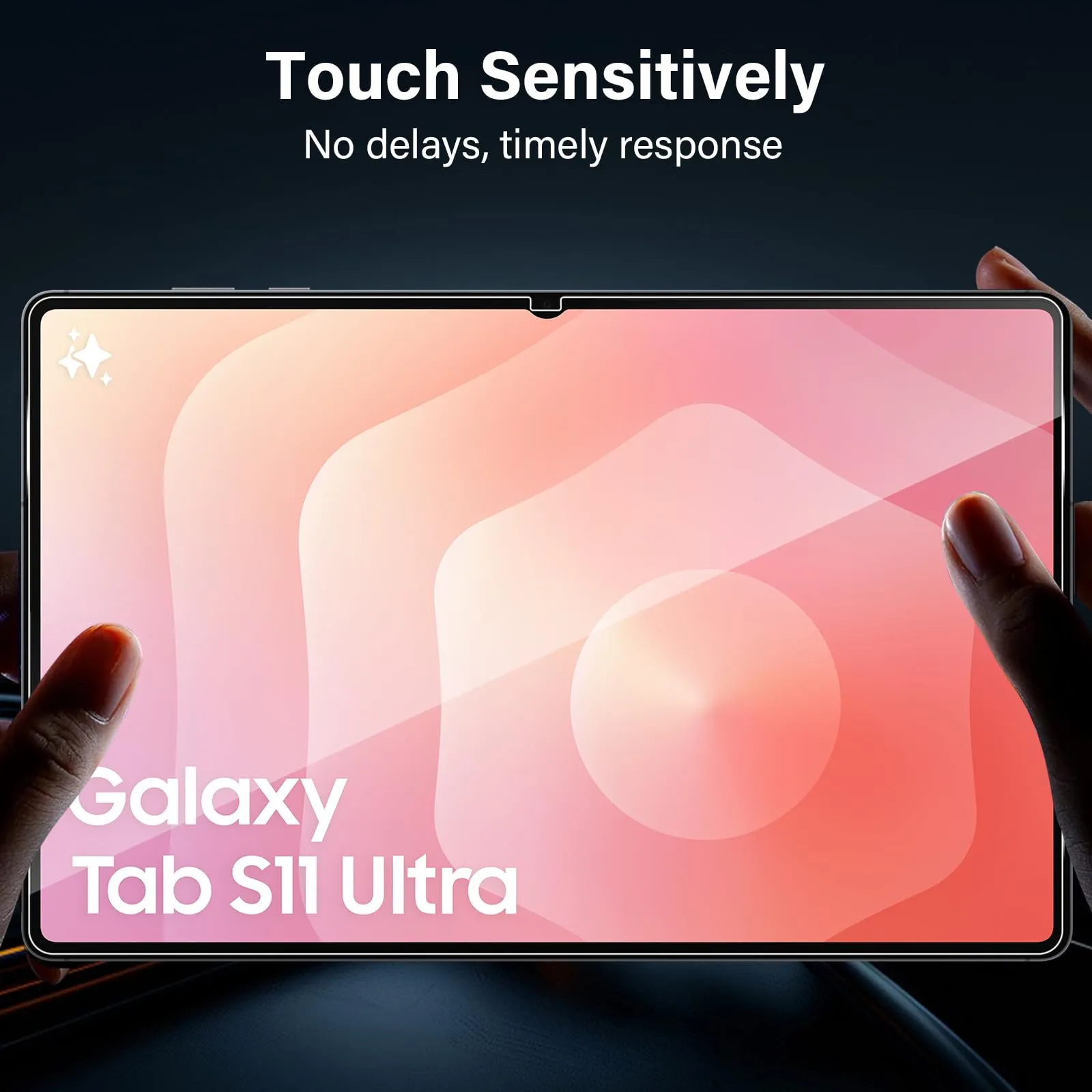 ELYCO Pellicola Protettiva in Vetro Temperato per Samsung Galaxy Tab S12 Ultra/S11 Ultra 14.6" - immagine 7