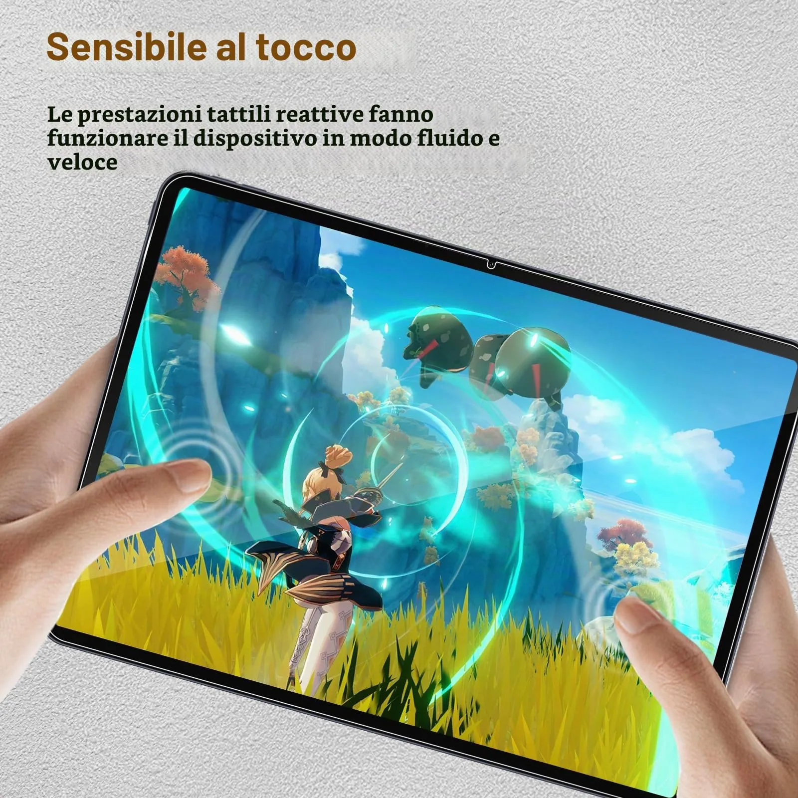 ELYCO Pellicola Protettiva in Vetro Temperato per OnePlus Pad 3 13.2 Pollici - immagine 4