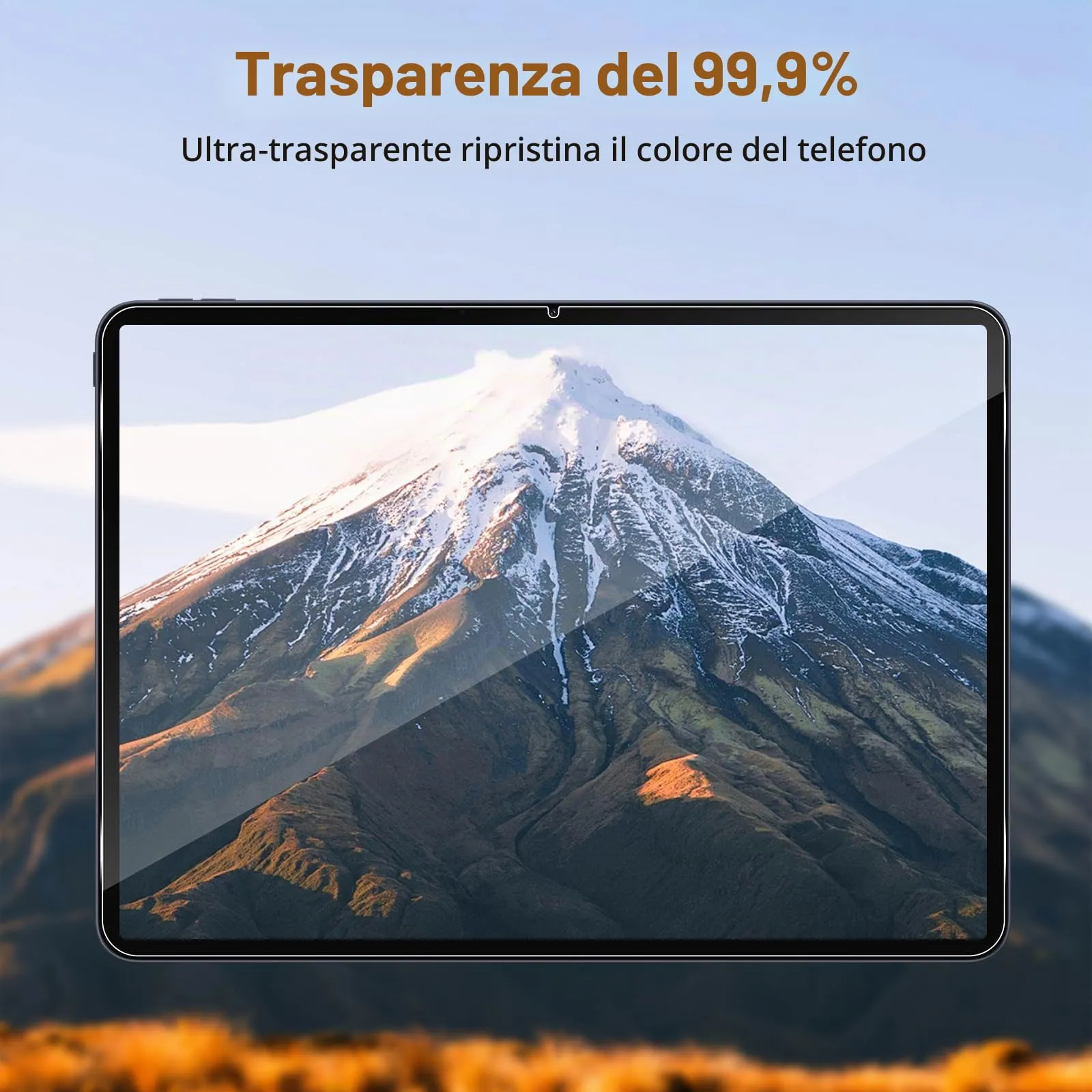 ELYCO Pellicola Protettiva in Vetro Temperato per OnePlus Pad 3 13.2 Pollici - immagine 7