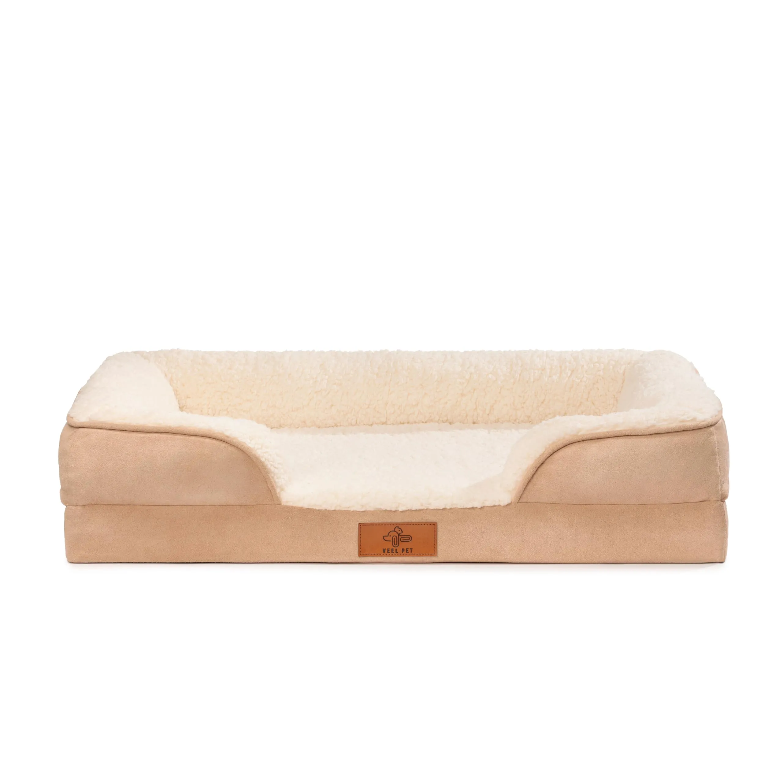 VEEL PET Cuccia Ortopedica per cani con Fodera Impermeabile Lavabile, X-Large - immagine 2