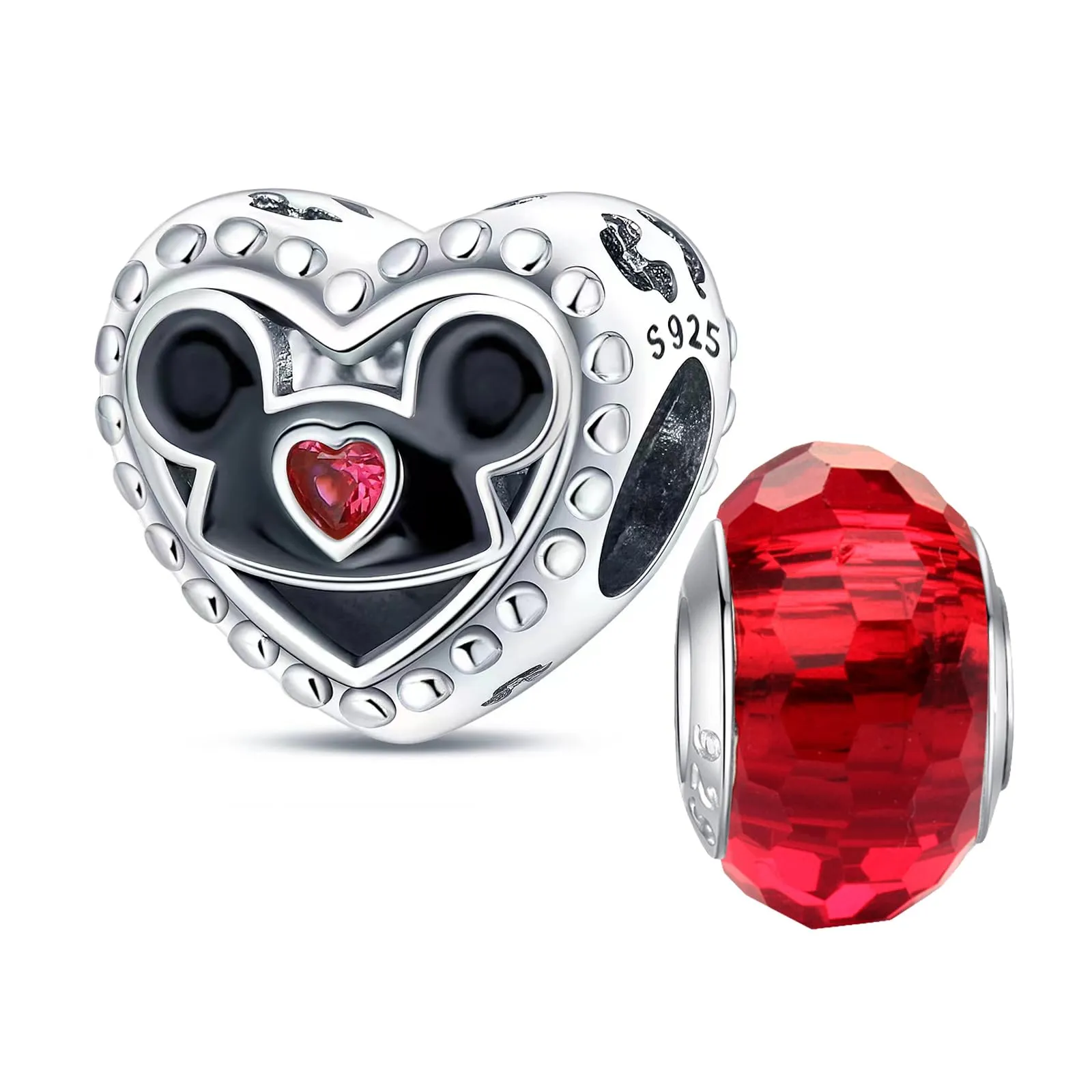 HappyStar Charm in Argento 925 per Braccialetti Europei e Collane - immagine 1