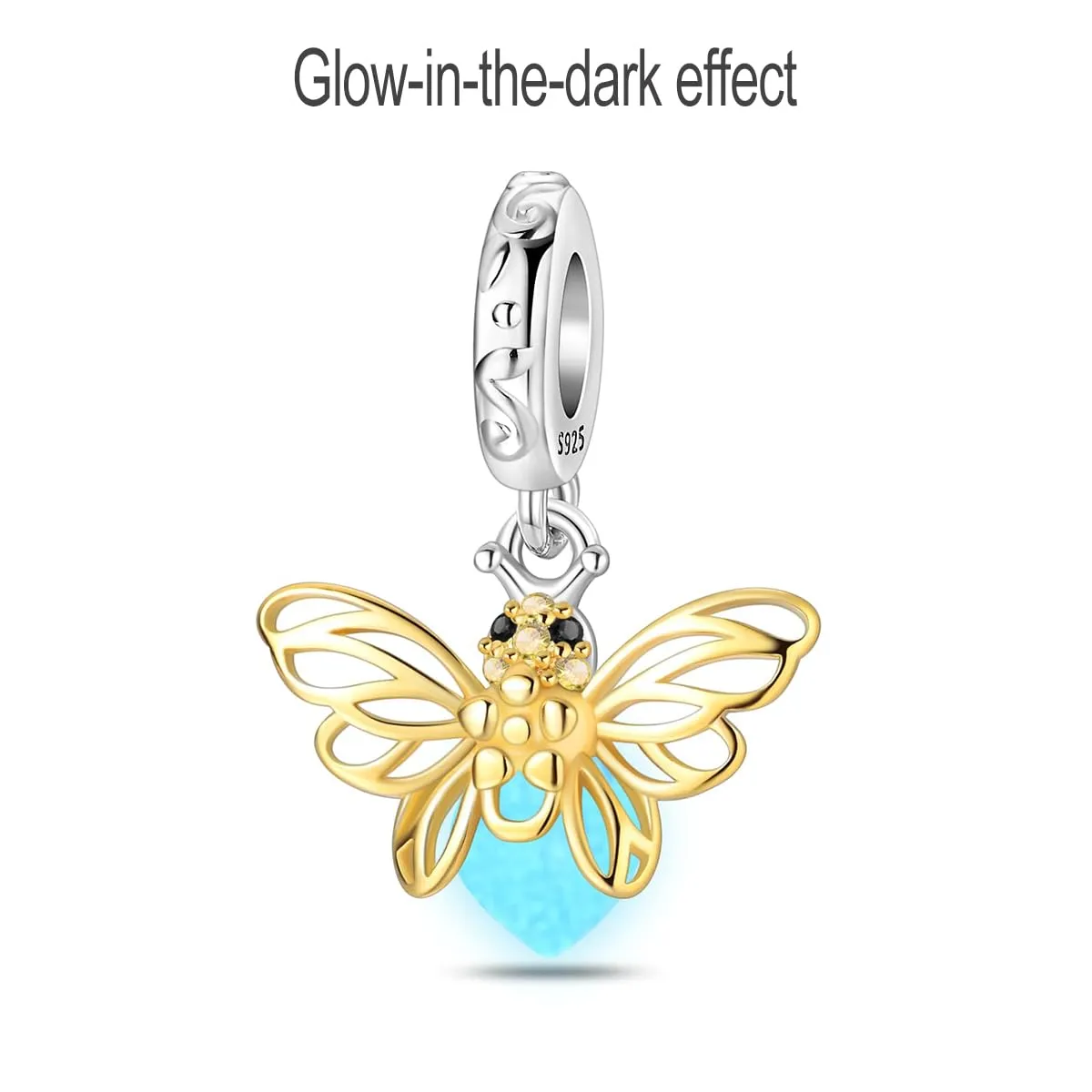 HappyStar Charm in Argento 925 per Braccialetti Europei e Collane - immagine 2