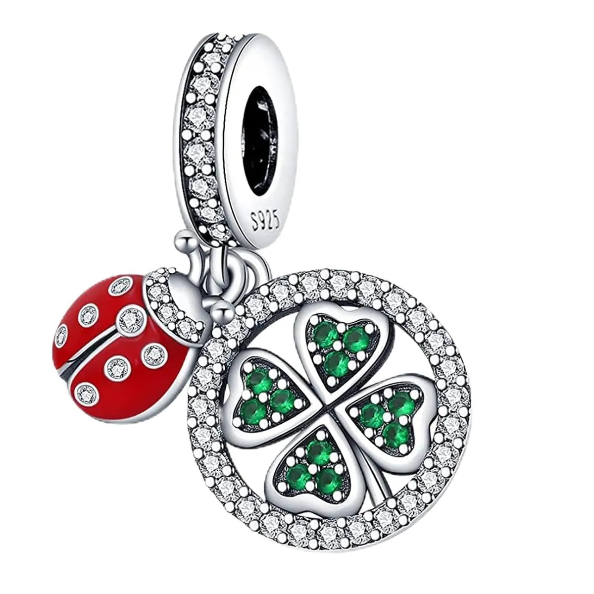 HappyStar Charm in Argento 925 per Braccialetti Europei e Collane - immagine 1