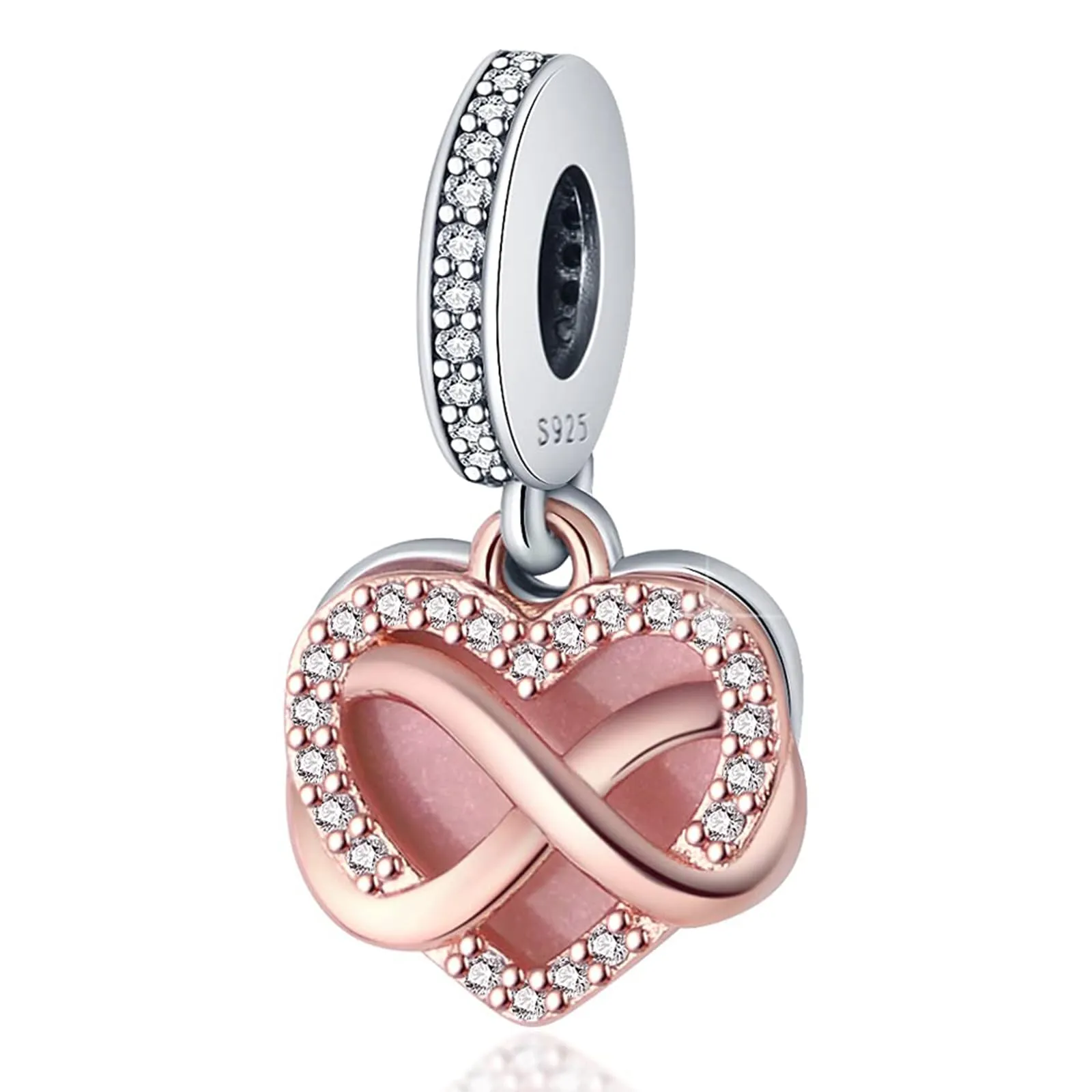 HappyStar Charm in Argento 925 per Braccialetti Europei e Collane - immagine 1