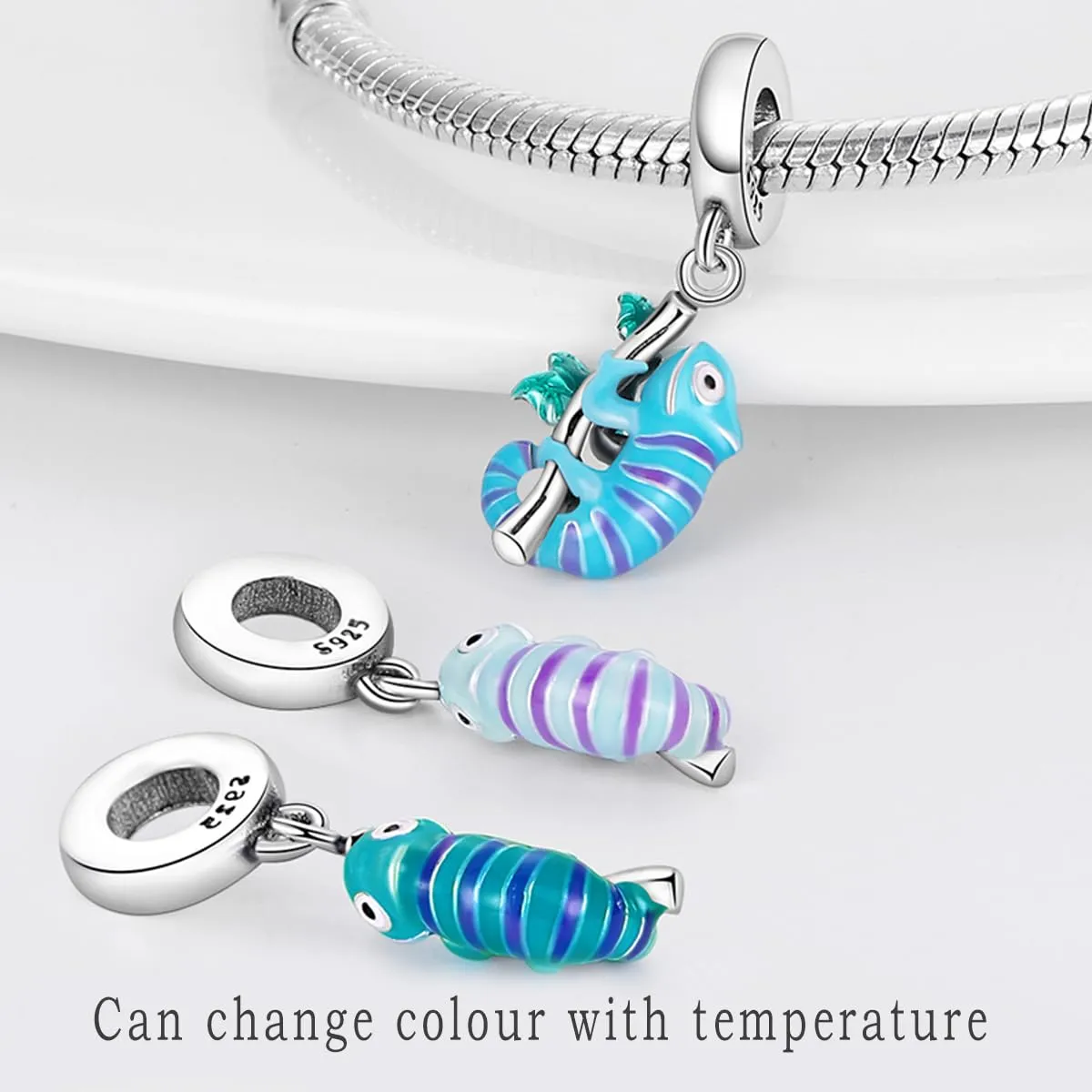 HappyStar Charm in Argento 925 per Braccialetti Europei e Collane - immagine 2