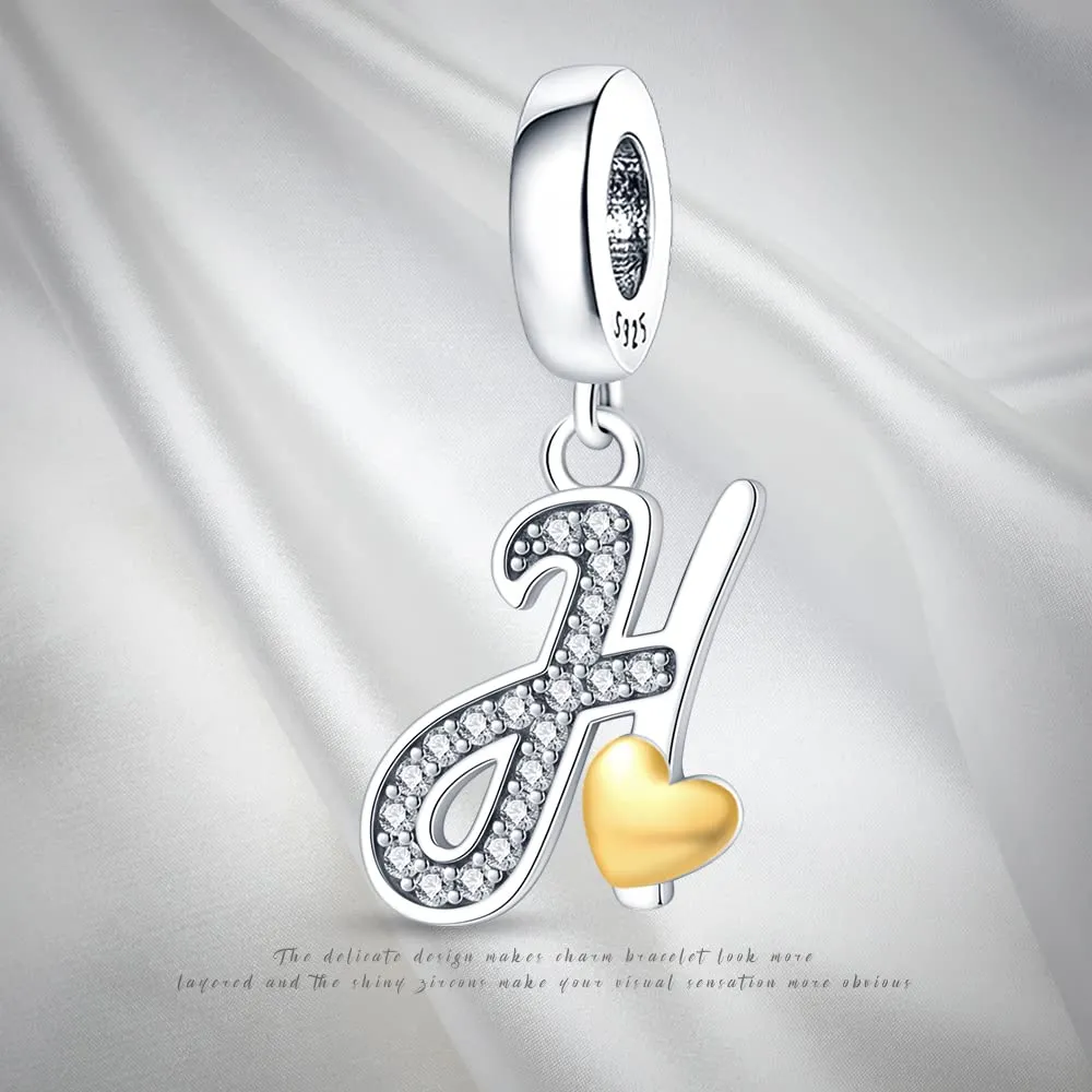 Pandach Bead Charm Argento Sterling 925 con Cubic Zirconia per Braccialetti e Collane Europei - immagine 6