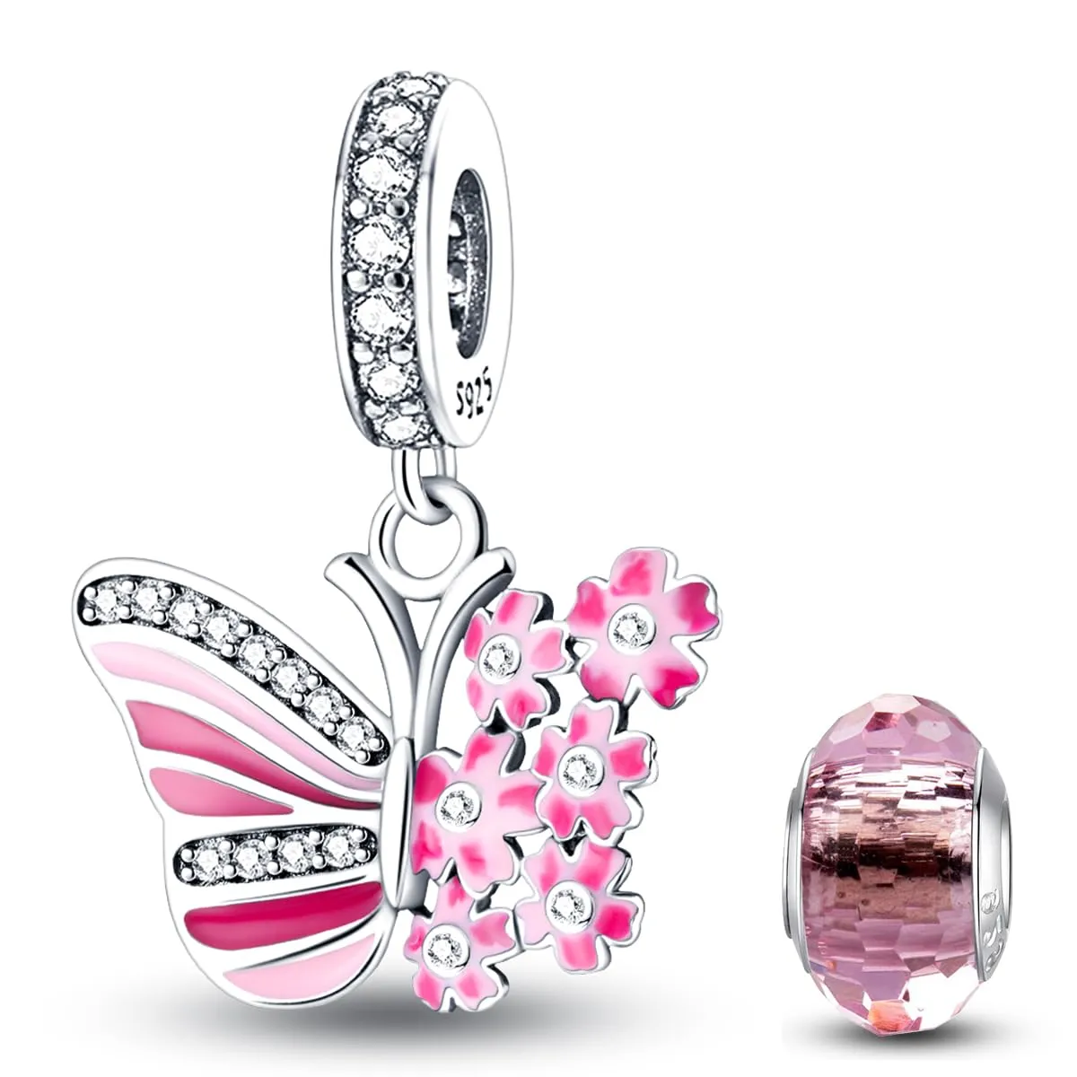 HappyStar Charm in Argento 925 per Braccialetti Europei e Collana - immagine 1