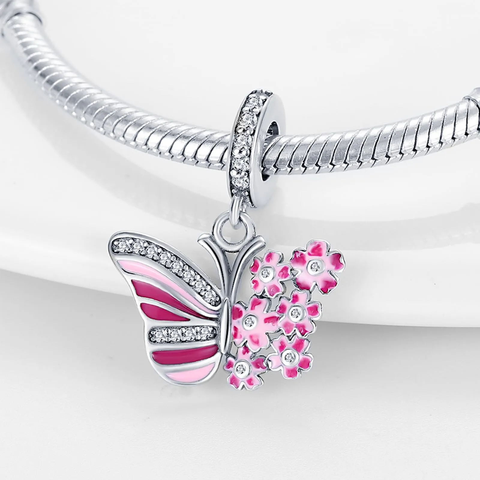 HappyStar Charm in Argento 925 per Braccialetti Europei e Collana - immagine 2