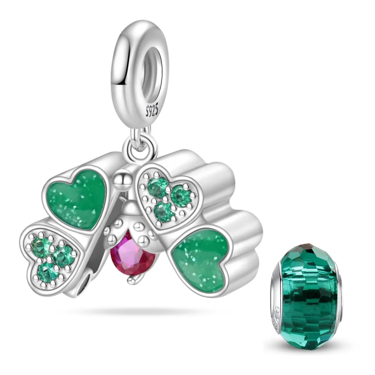 HappyStar Charm in Argento 925 per Braccialetti Europei e Collane - immagine 1