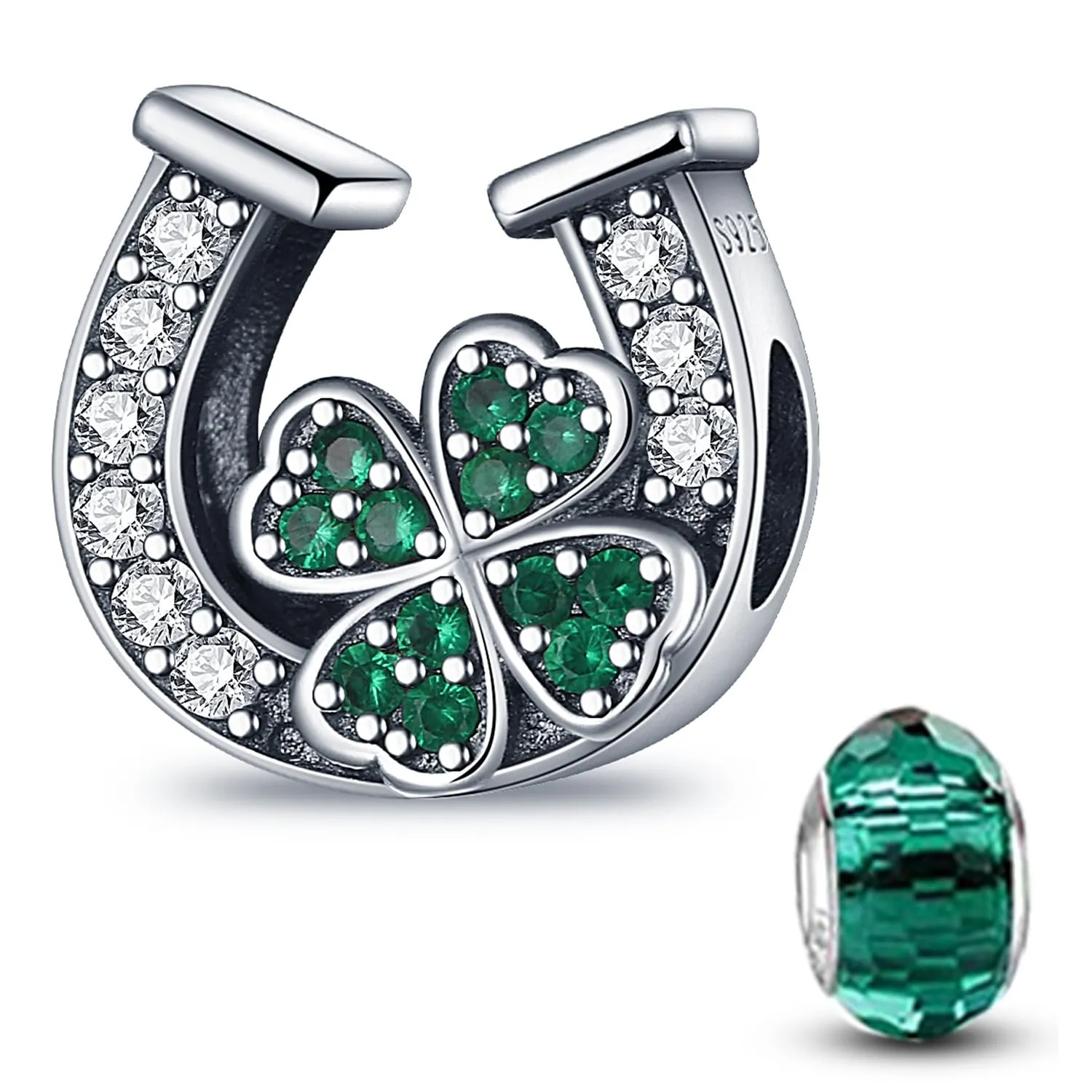 HappyStar Charm in Argento 925 per Braccialetti Europei e Collane - immagine 1