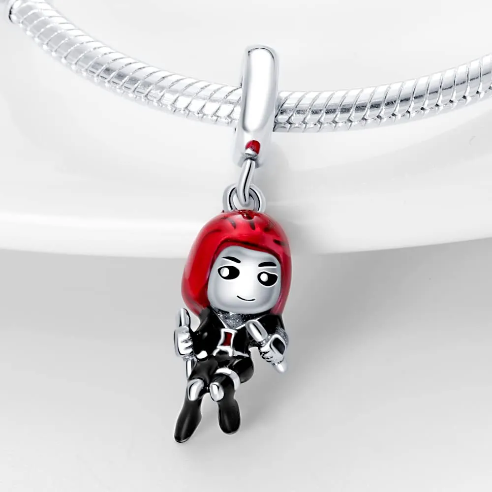 HappyStar Ciondolo in Argento 925 per Braccialetti Europei e Collana - immagine 3