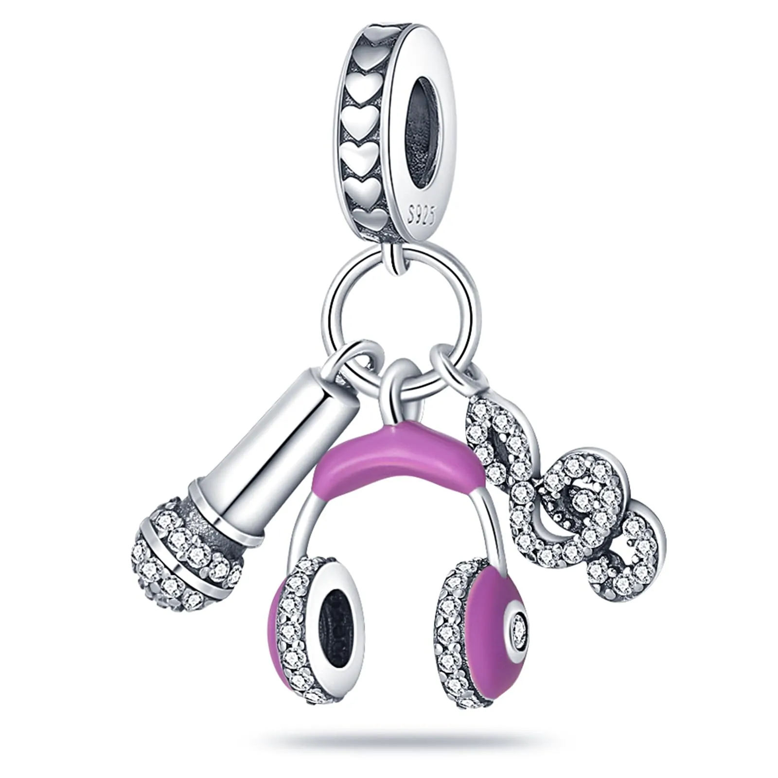 HappyStar Charm in Argento 925 per Braccialetti Europei e Collana - immagine 1