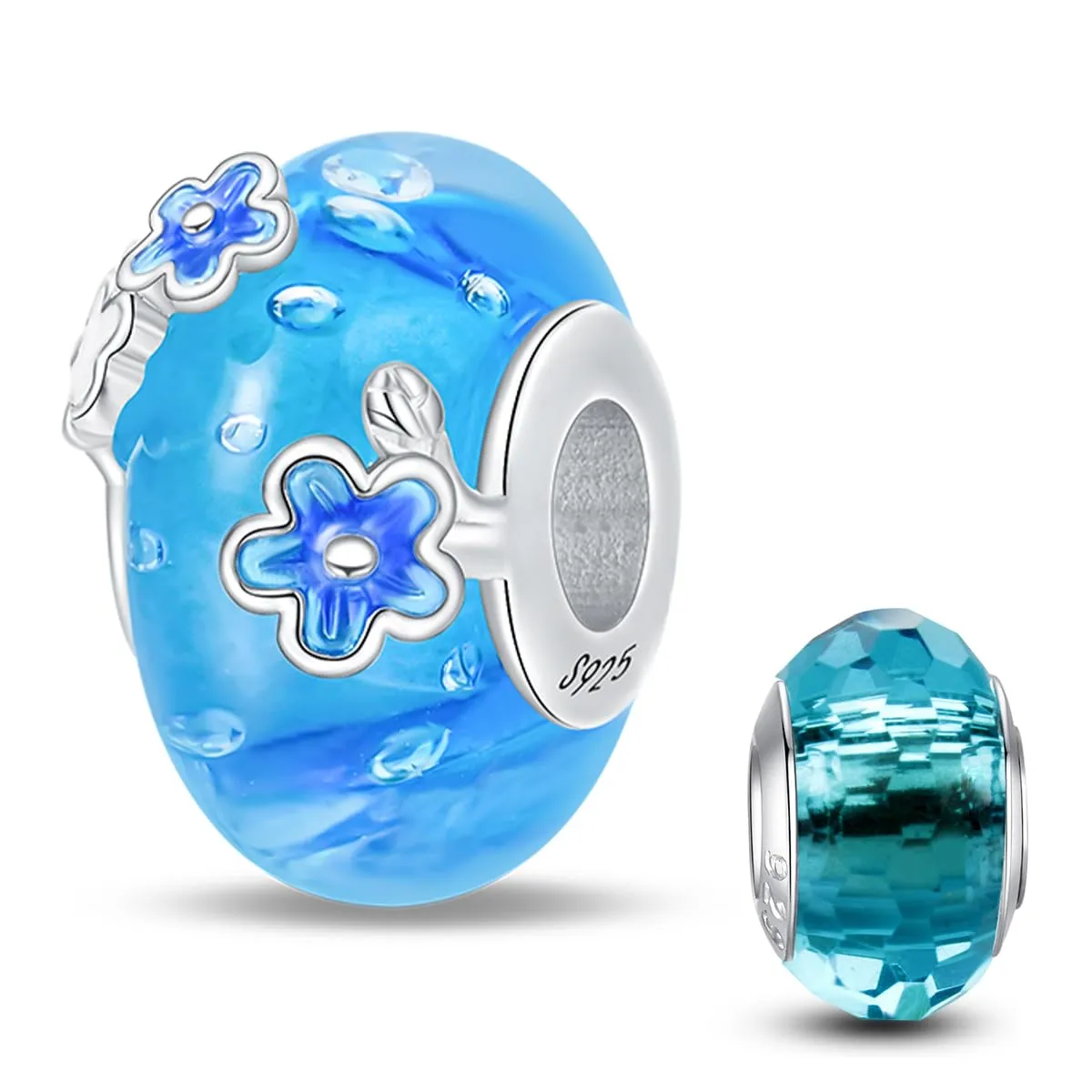 HappyStar Charm in Argento 925 per Braccialetti Europei e Collane - immagine 1