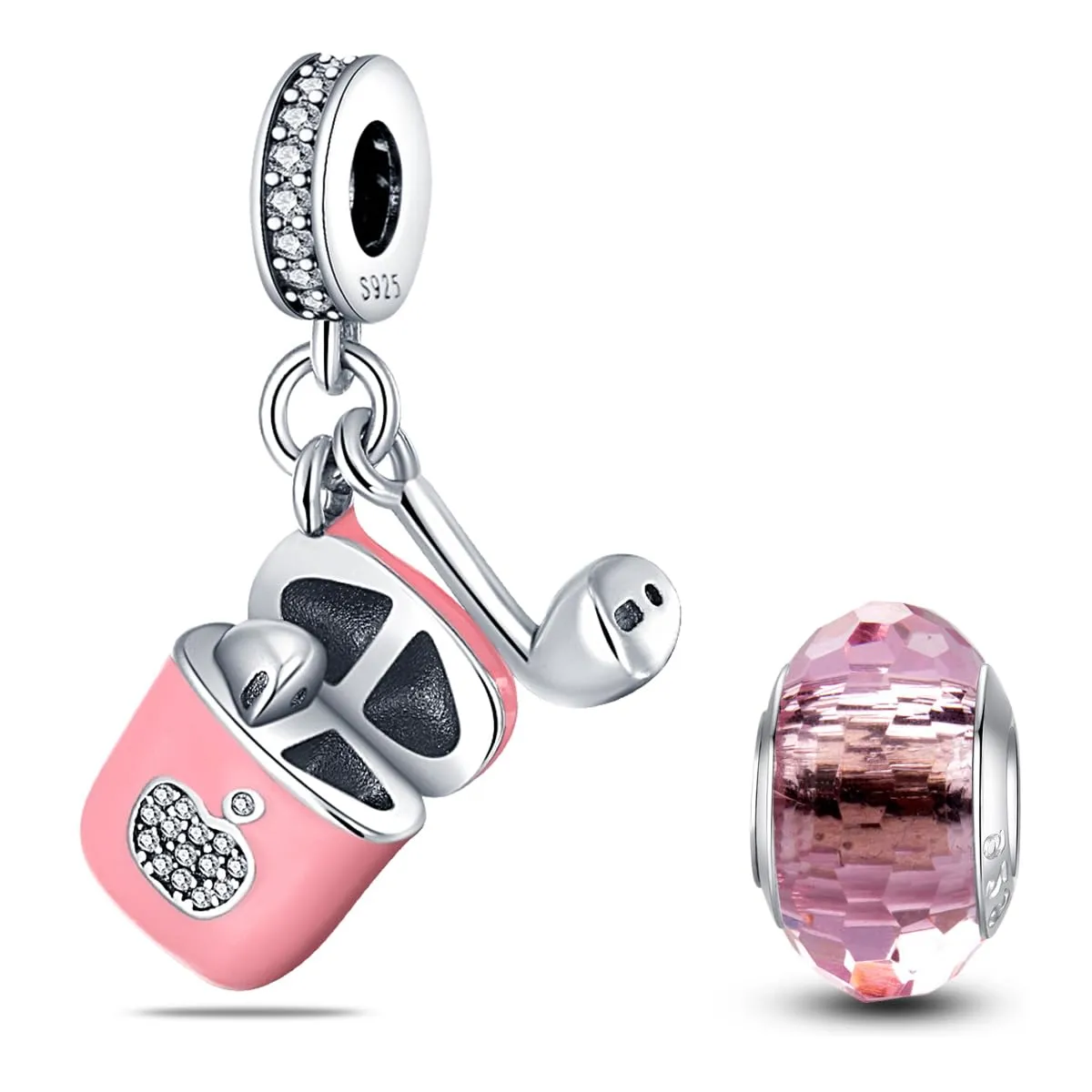 HappyStar Charm in Argento 925 per Braccialetti Europei e Collana - immagine 1