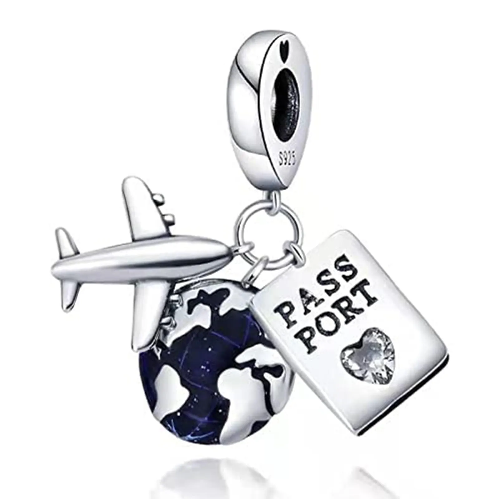 HappyStar Charm in Argento 925 per Braccialetti Europei e Collane - immagine 1