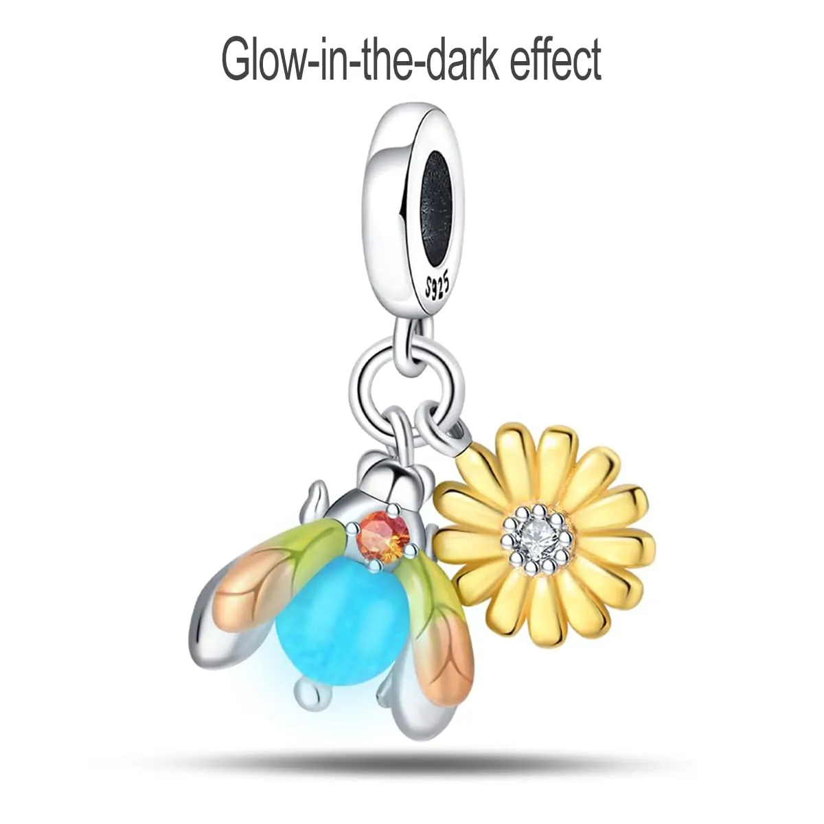 HappyStar Charm in Argento 925 per Braccialetti Europei e Collane - immagine 2