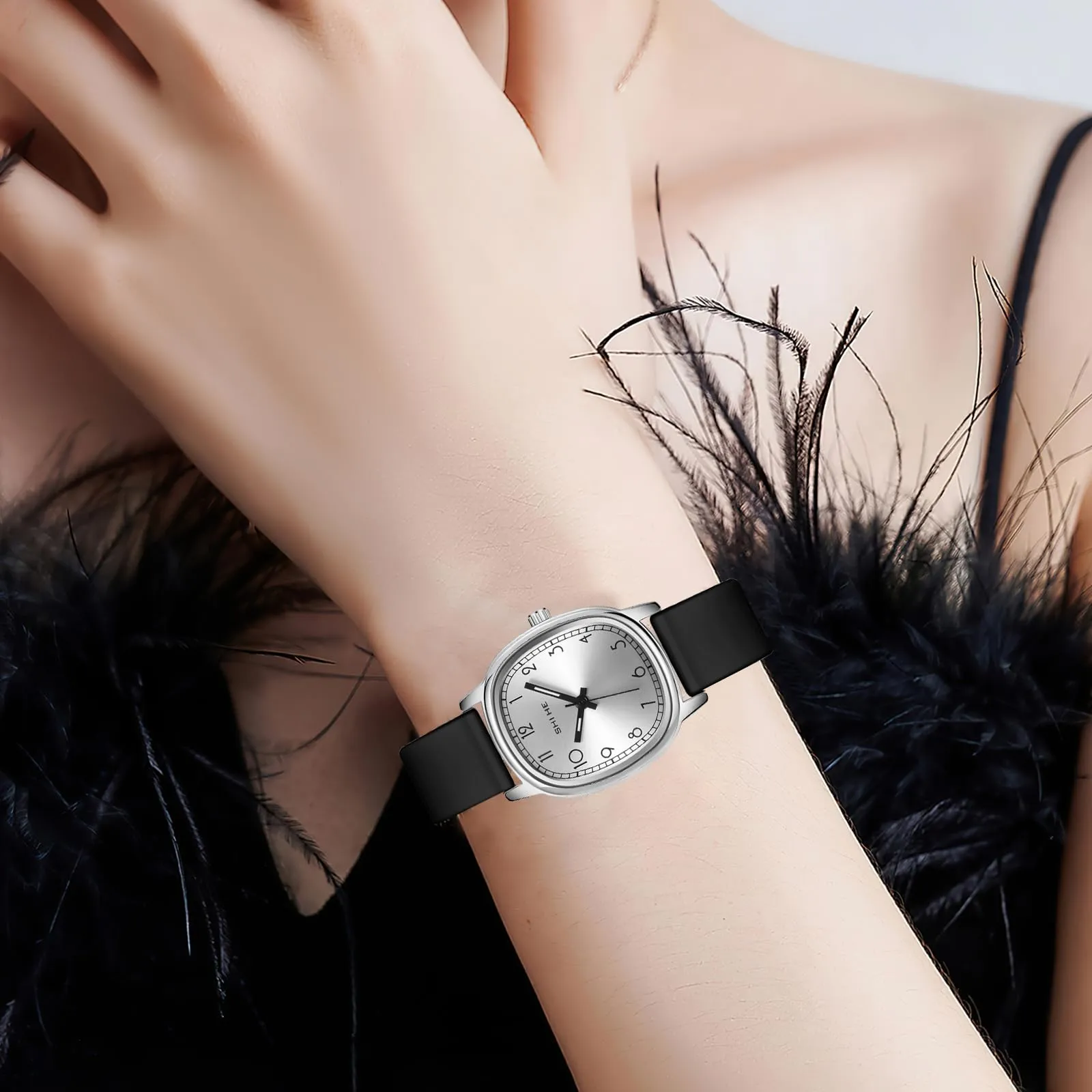CIVO Orologio Donna Analogico Quadrante 28mm Numeri Grandi - immagine 8
