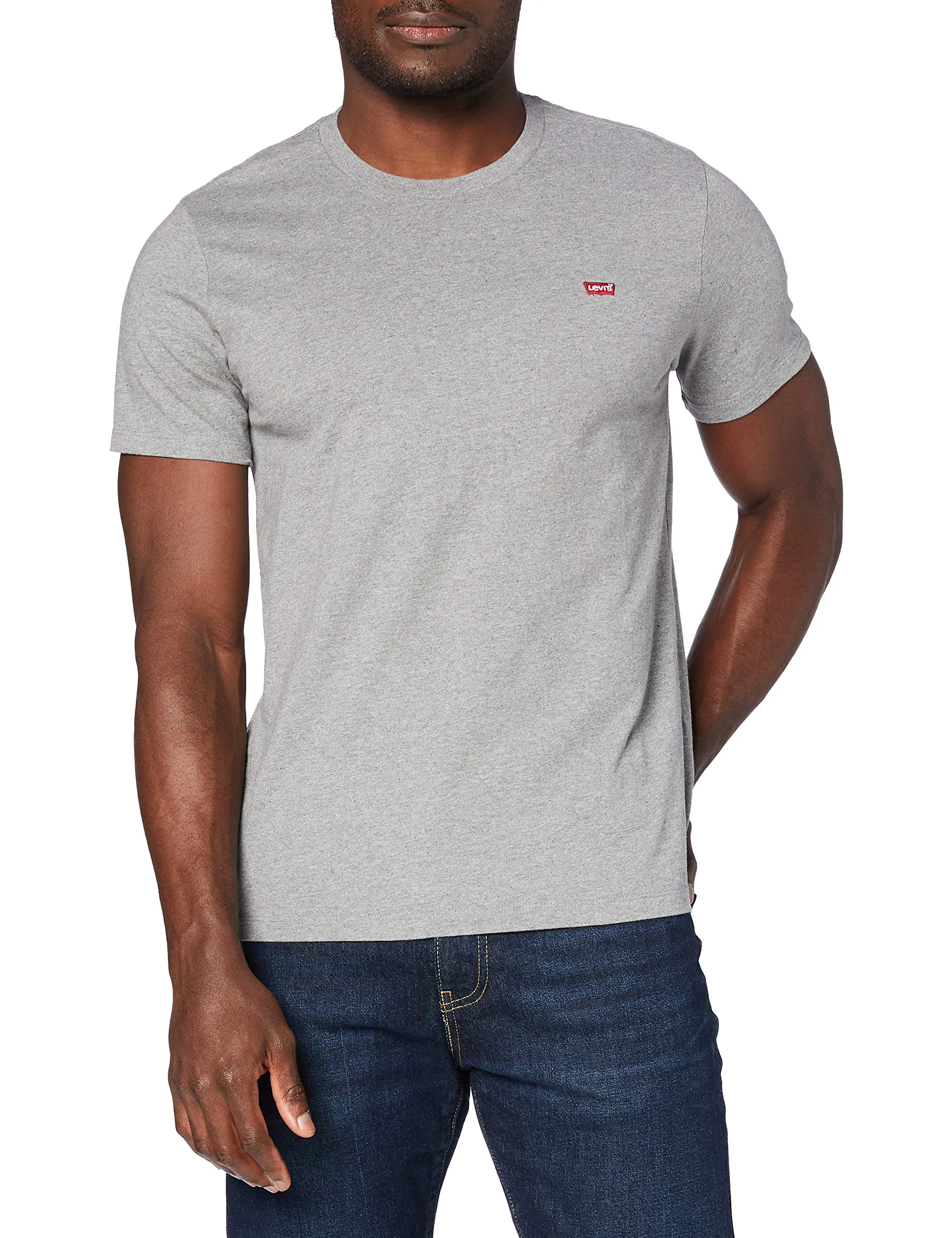 Levi's Original Housemark Tee - Chisel Grey Heather, M - immagine 1