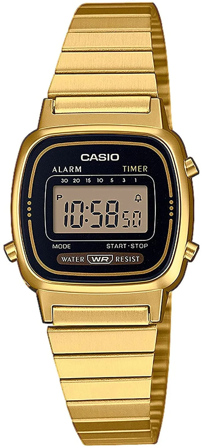Casio H5LA670WGA-1D Women's Digital Watch - Gold - immagine 1