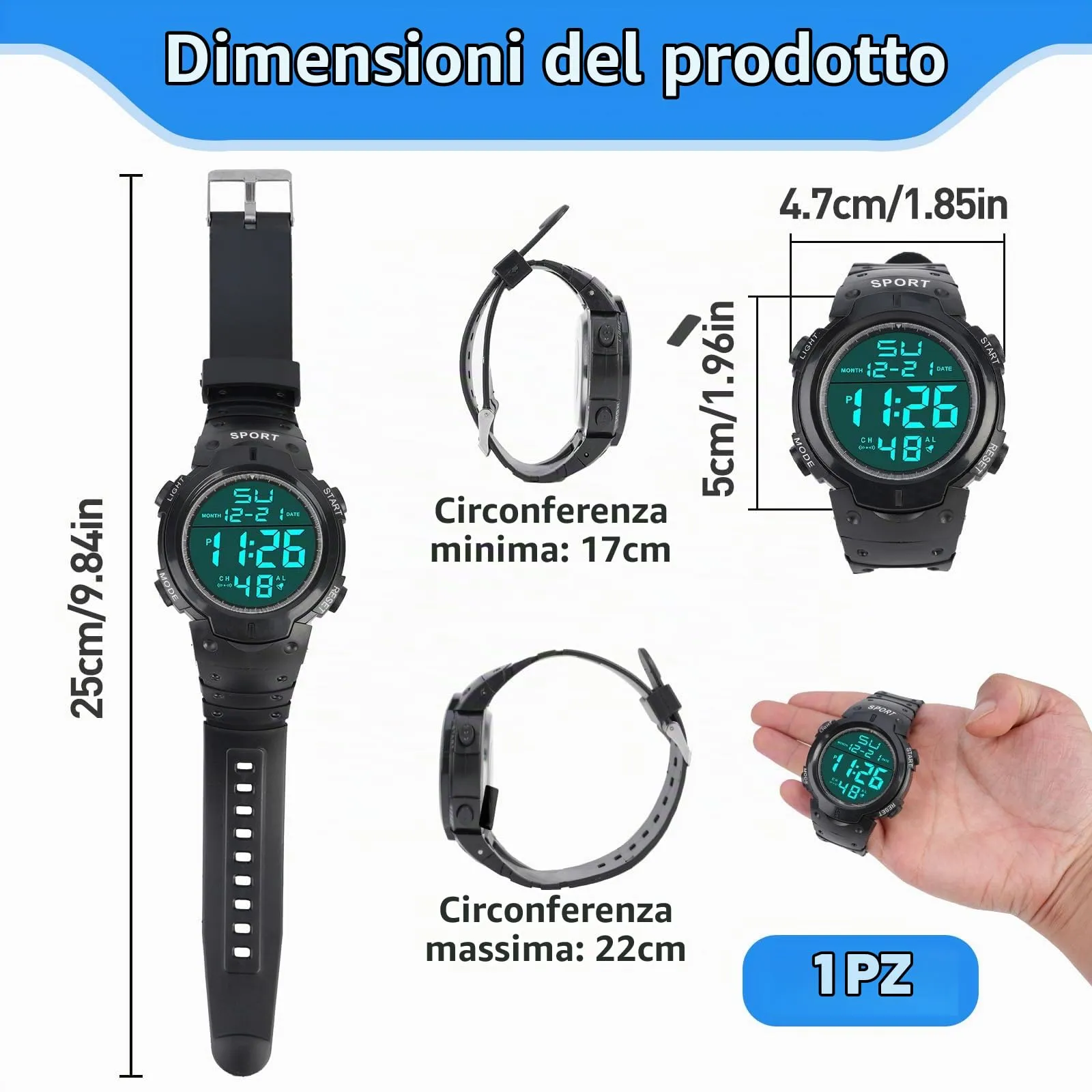 OFFCUP Orologio Analogico al Quarzo in Pelle da Donna - immagine 2