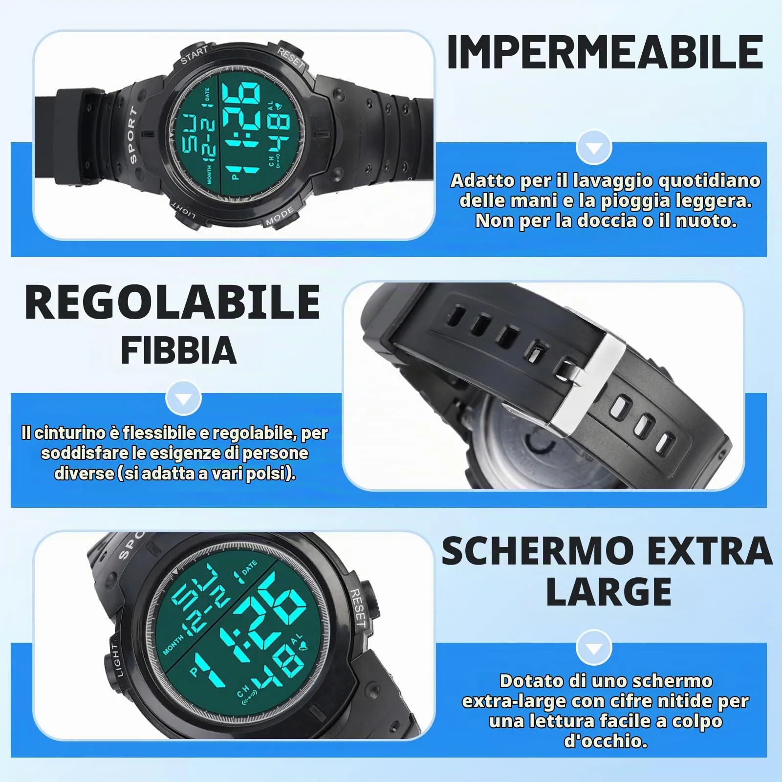 OFFCUP Orologio Analogico al Quarzo in Pelle da Donna - immagine 4