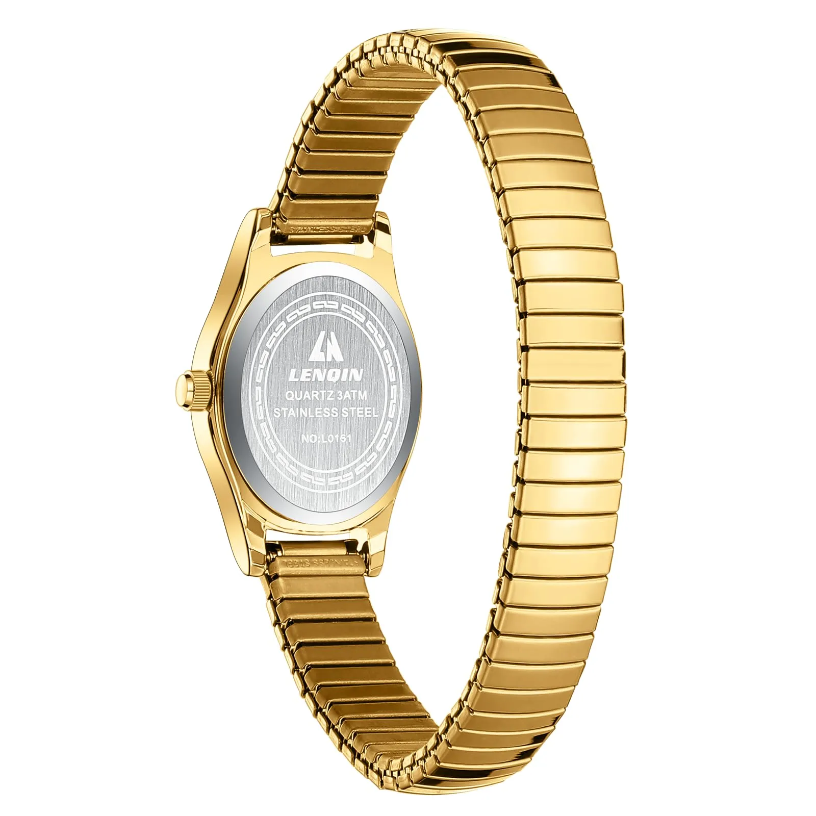 LN LENQIN Orologio Donna in Acciaio Inossidabile Analogico al Quarzo L0161 - immagine 2