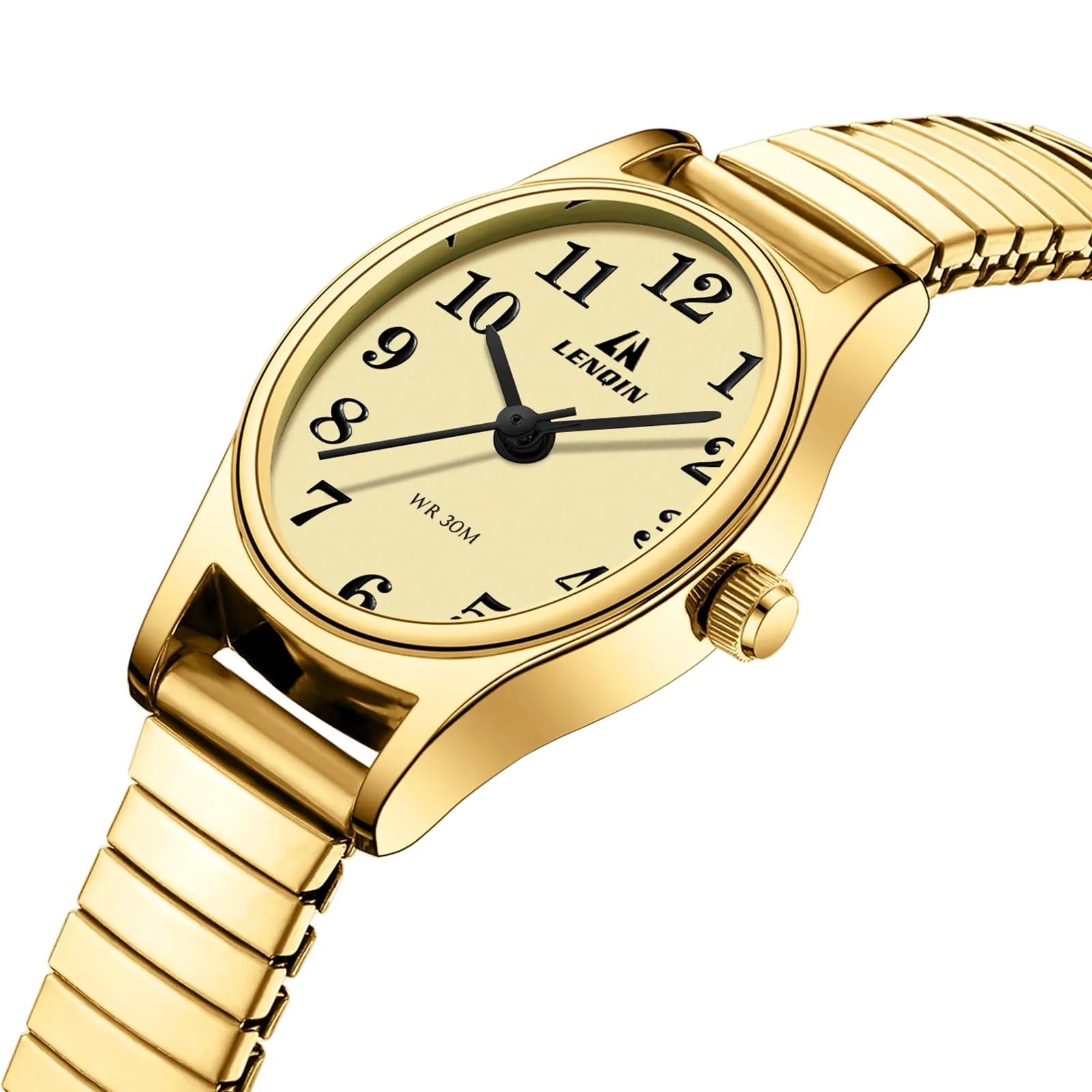 LN LENQIN Orologio Donna in Acciaio Inossidabile Analogico al Quarzo L0161 - immagine 3