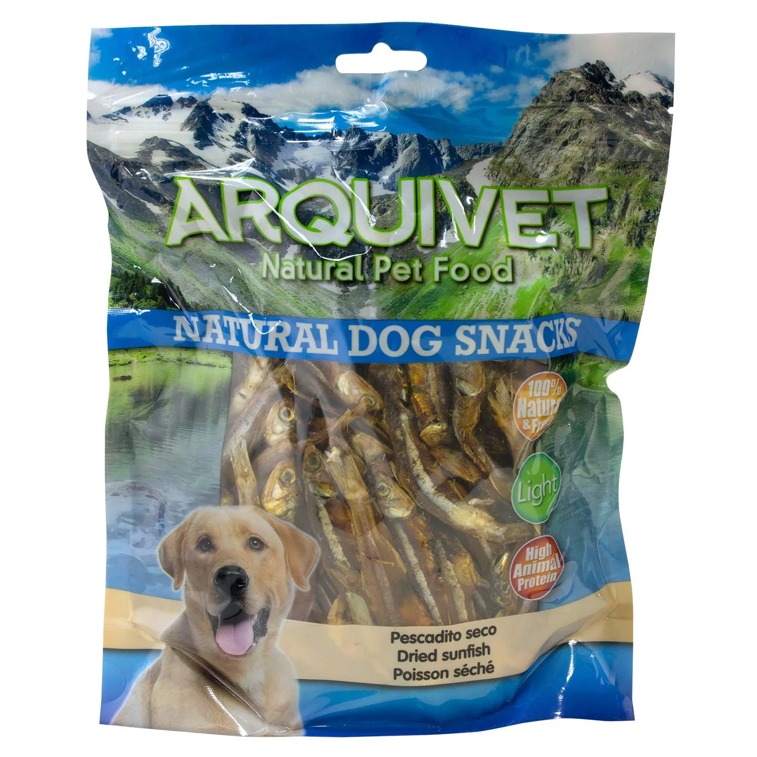 Arquivet Pesce Secco Snack Naturali per Cani, 350 g - immagine 3
